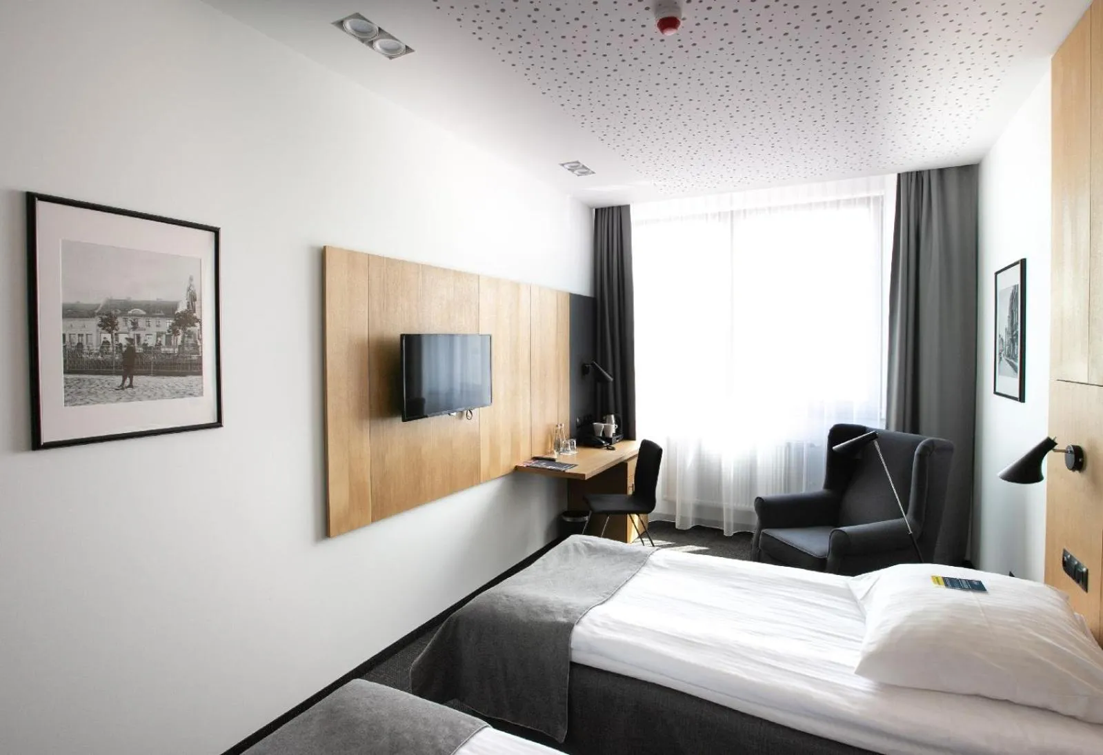 Bed in Hotel Olimp Business & Spa