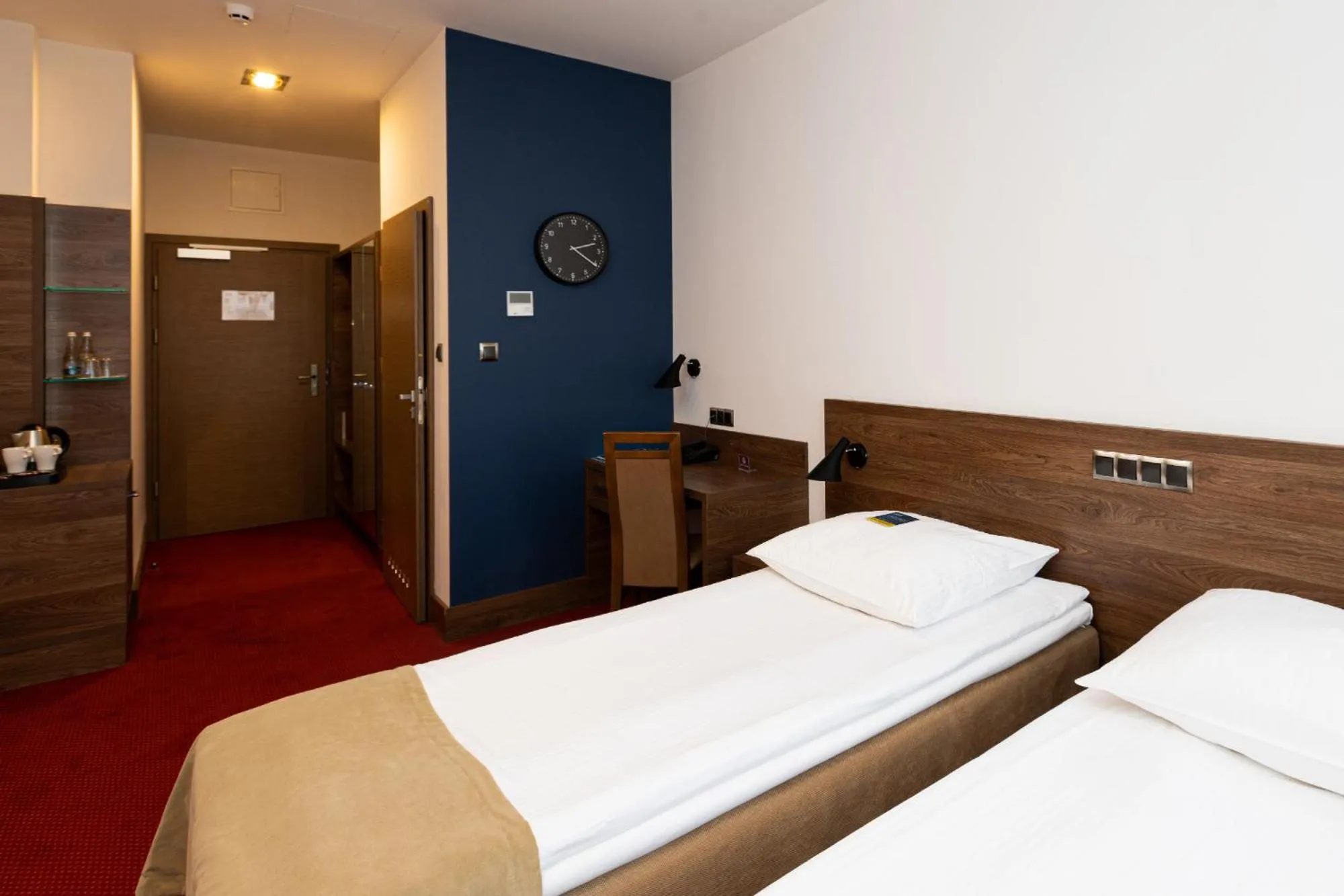 Bed in Hotel Olimp Business & Spa