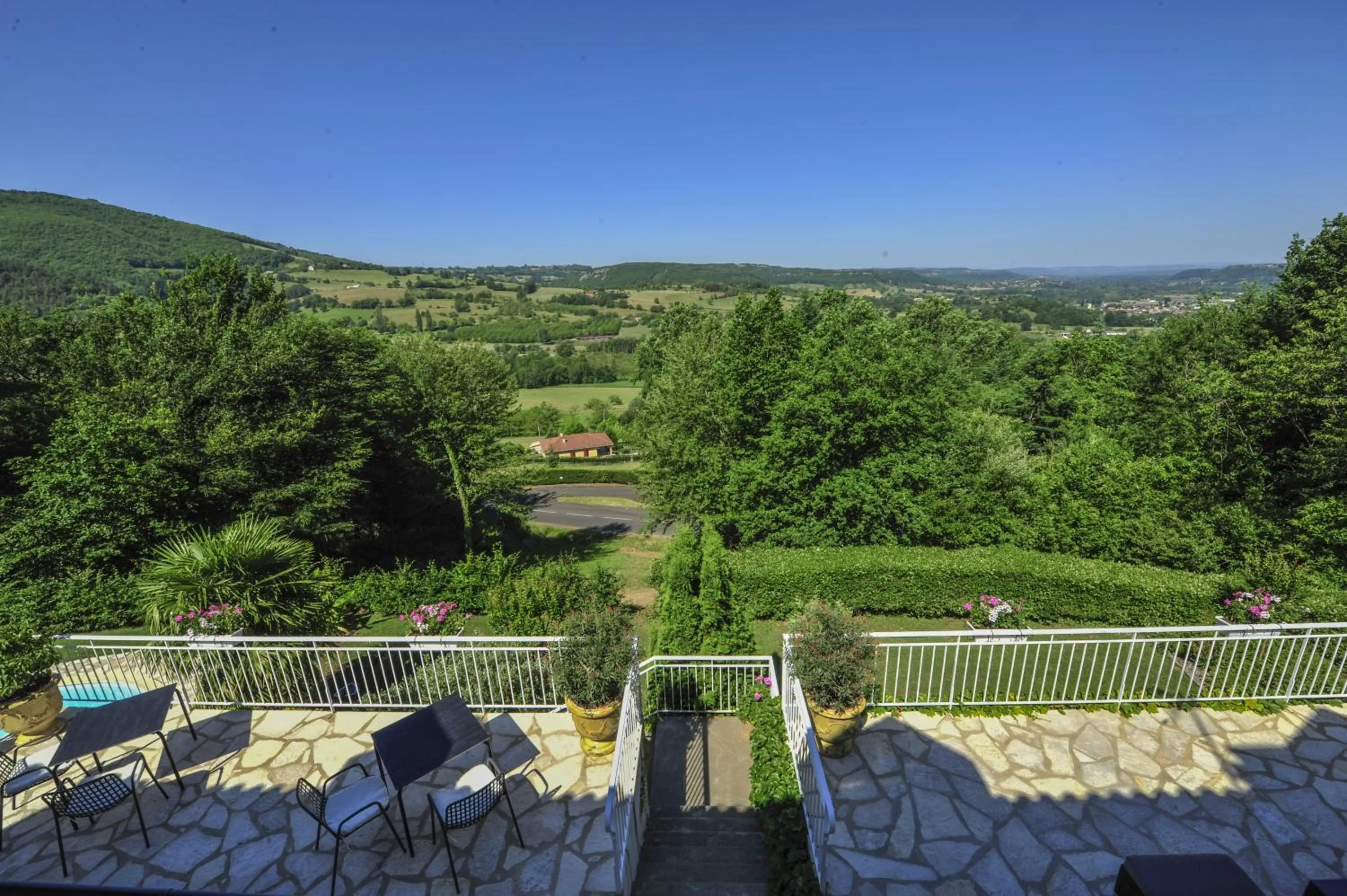 Natural landscape in Villa Ric