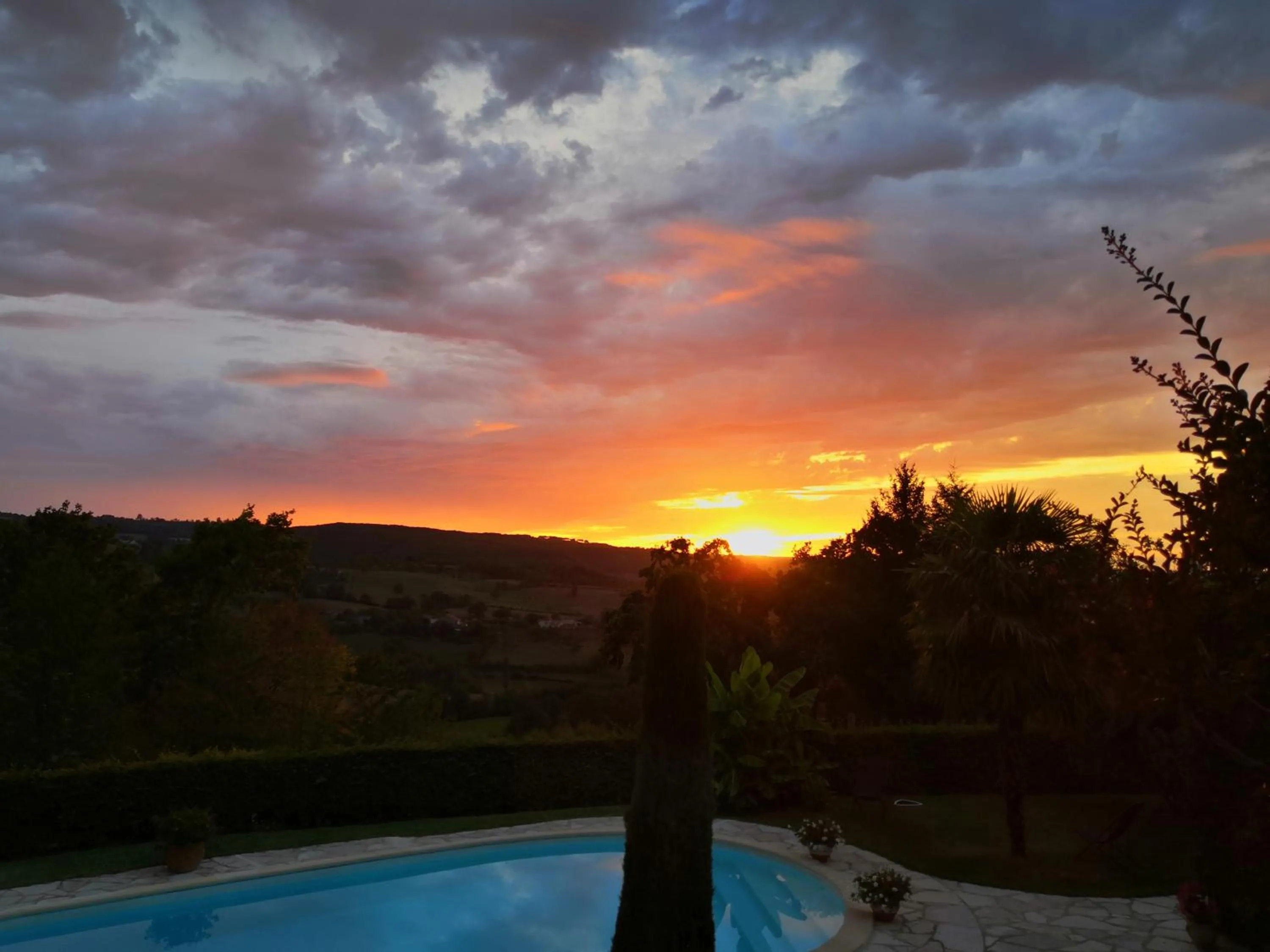 Natural landscape in Villa Ric