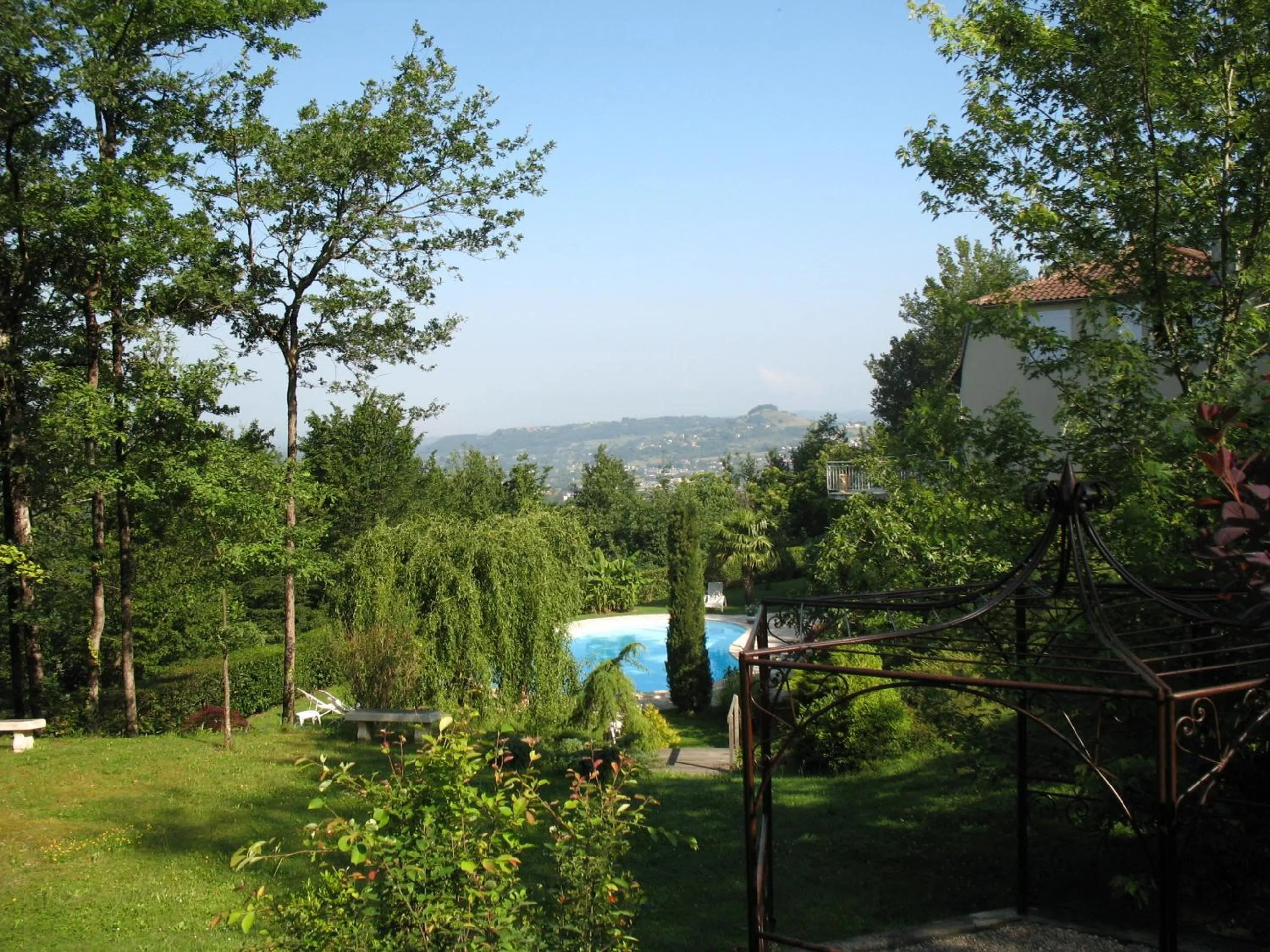 Garden view in Villa Ric