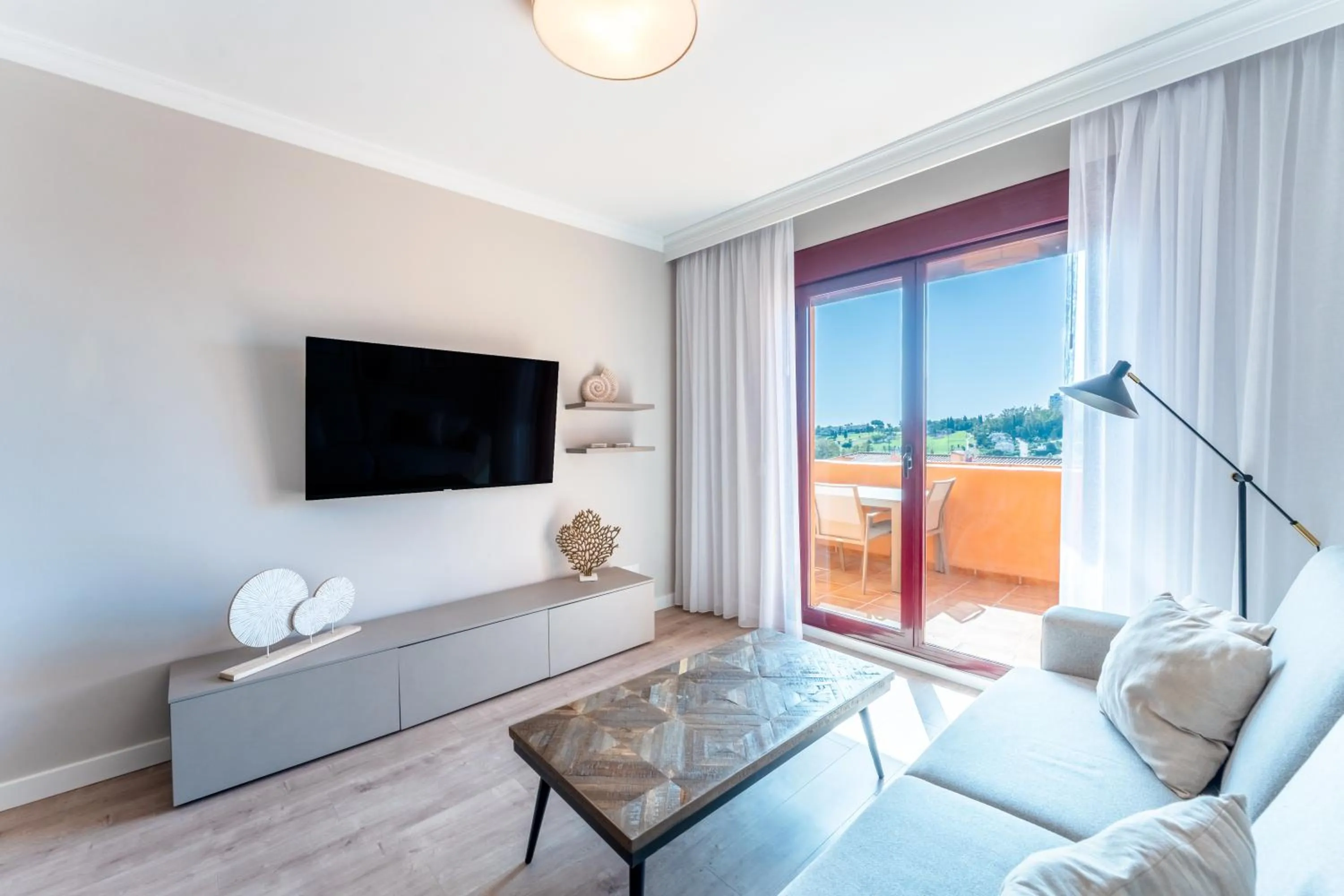 Living room in Royal Marbella Golf Resort