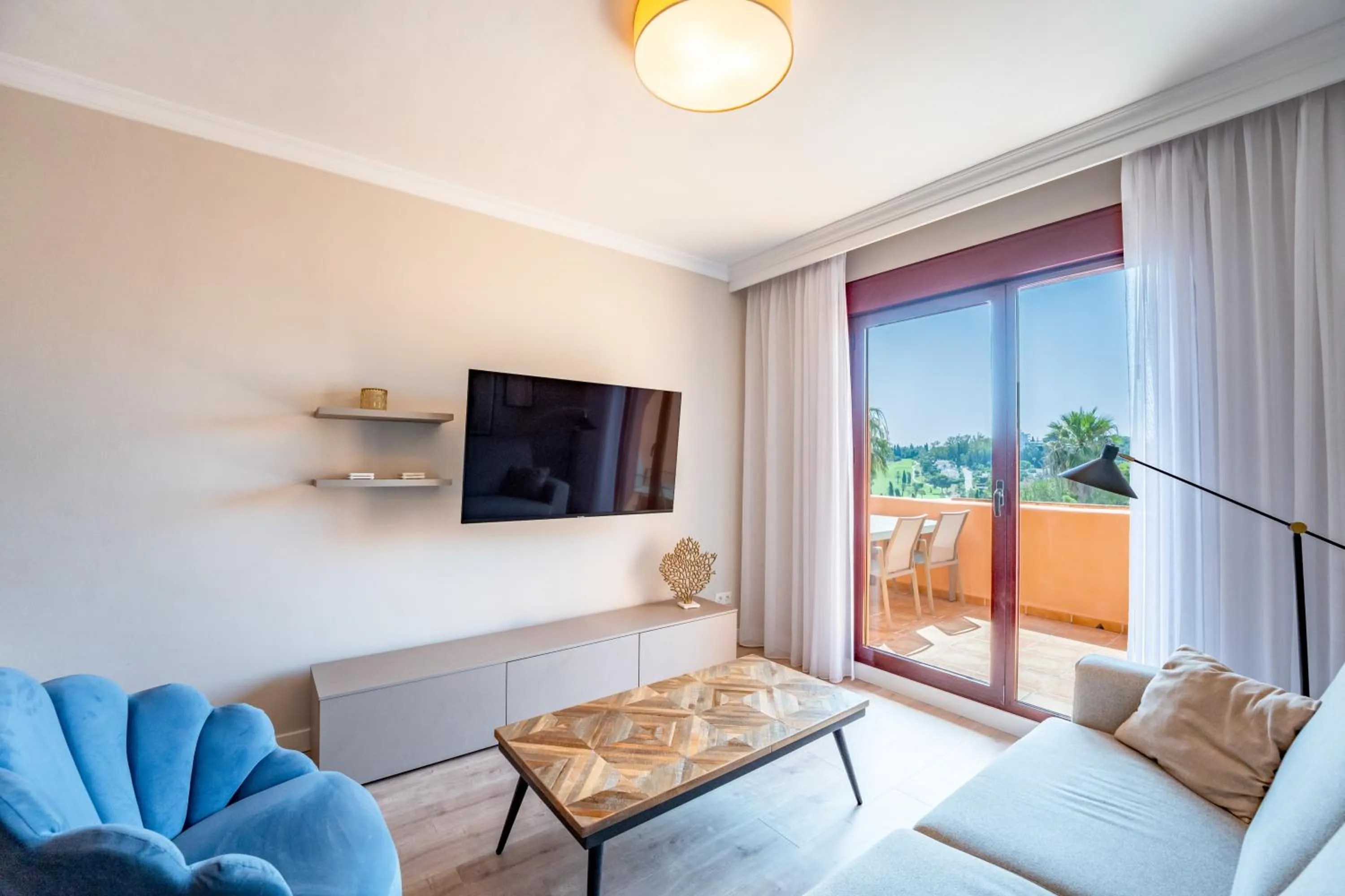 Living room in Royal Marbella Golf Resort