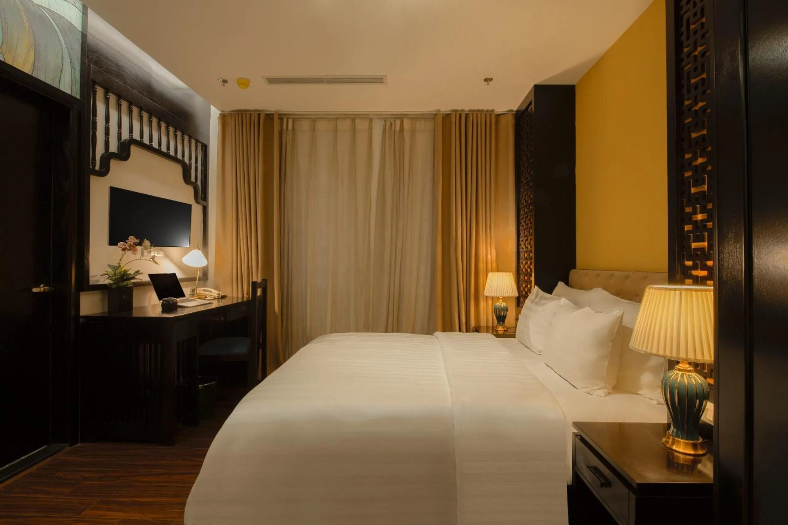 Bed in PALAGO BOUTIQUE HOTEL