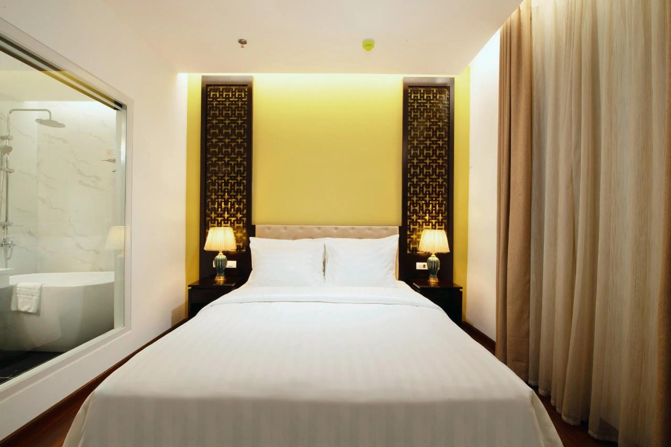 Bed in PALAGO BOUTIQUE HOTEL