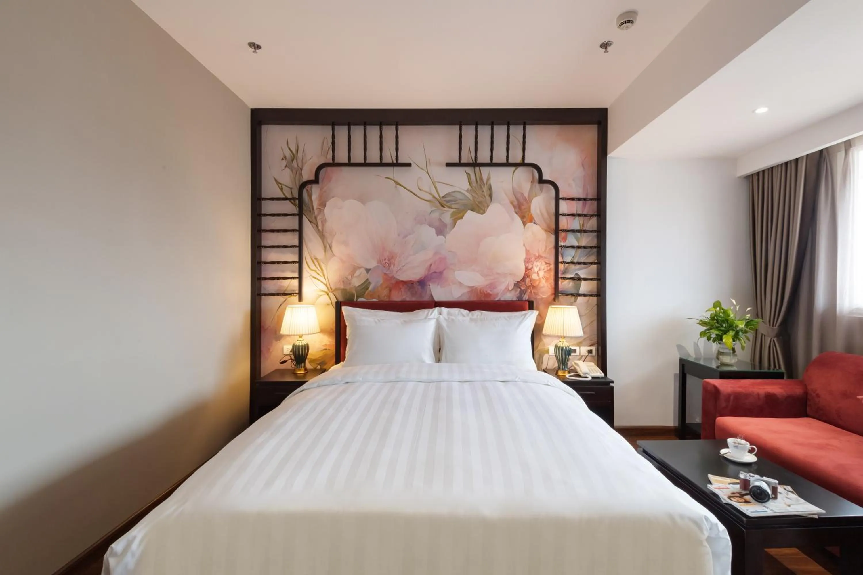 Bed in PALAGO BOUTIQUE HOTEL