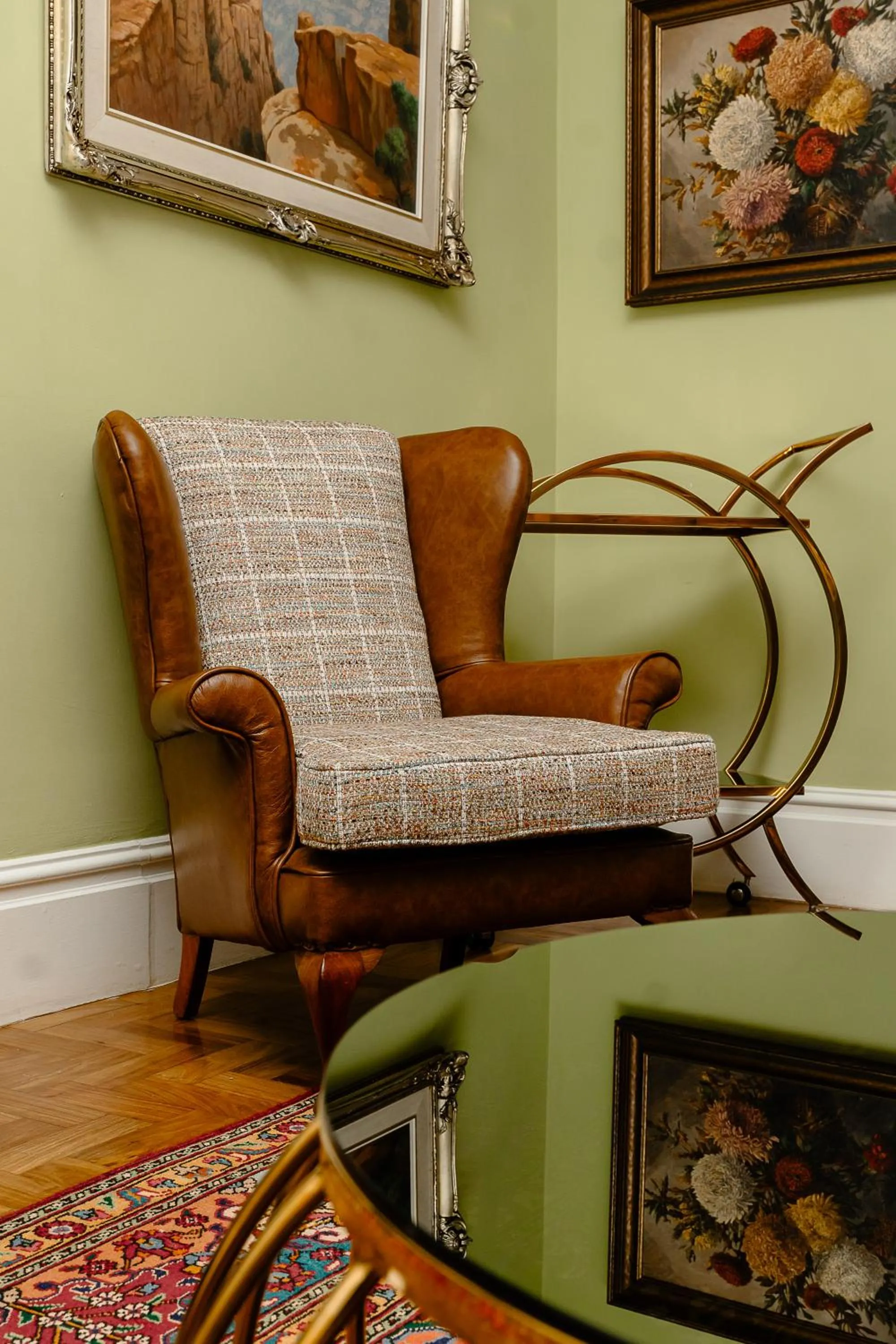 Seating area in The Monarch Hotel