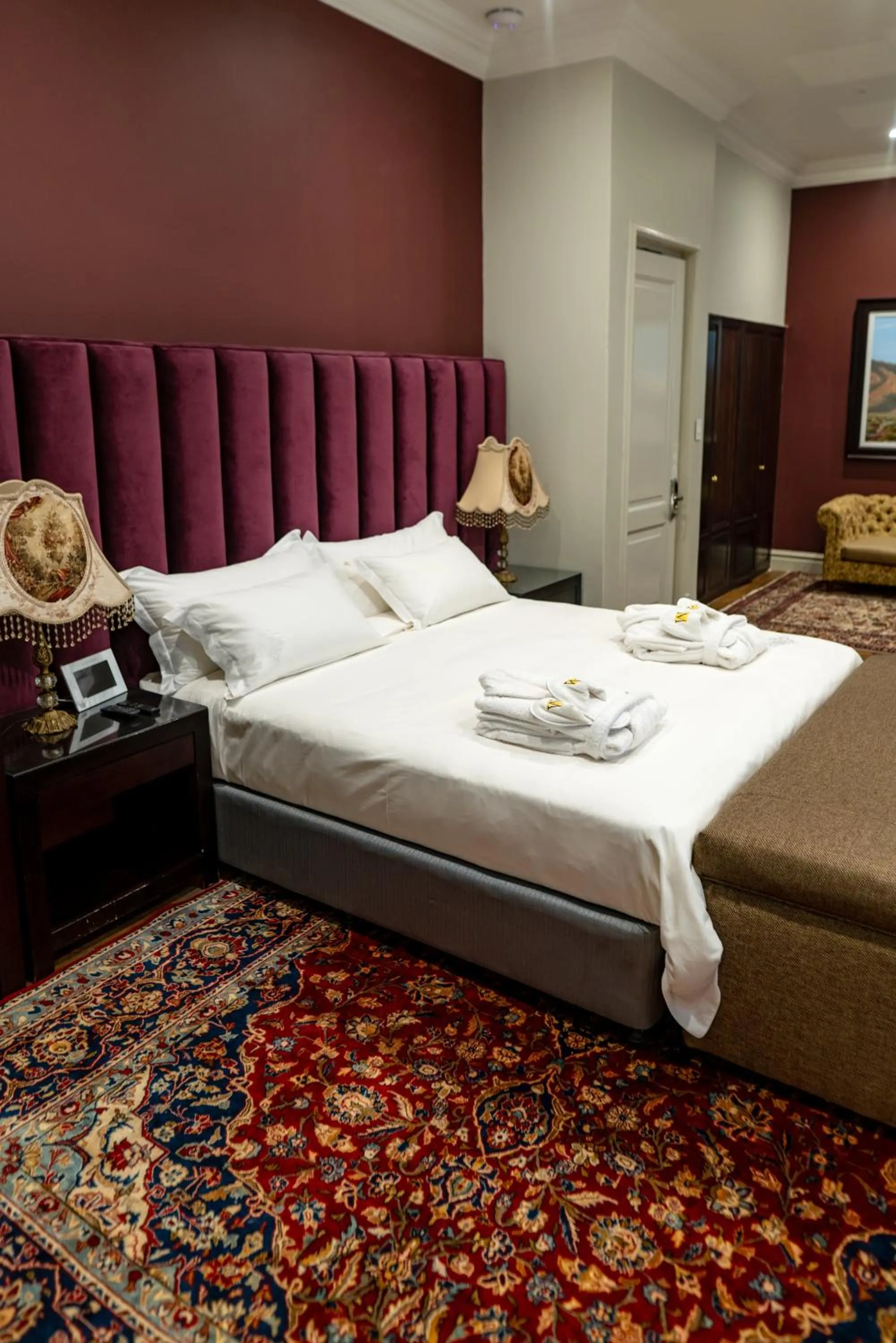 Bed in The Monarch Hotel