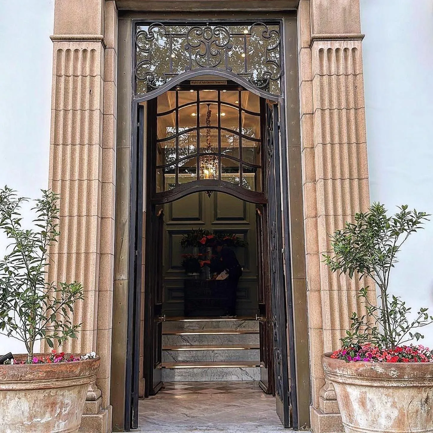 Facade/entrance in The Monarch Hotel