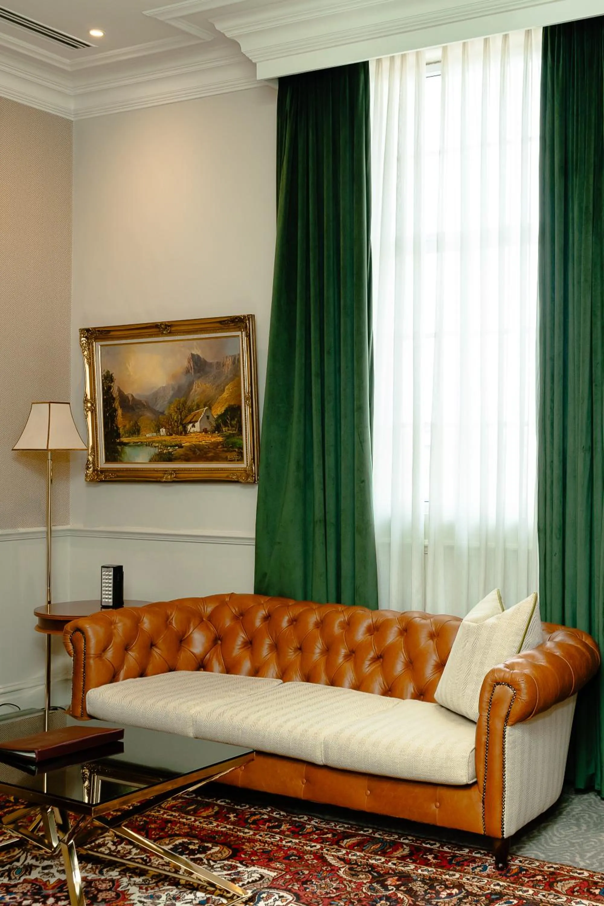 Living room in The Monarch Hotel