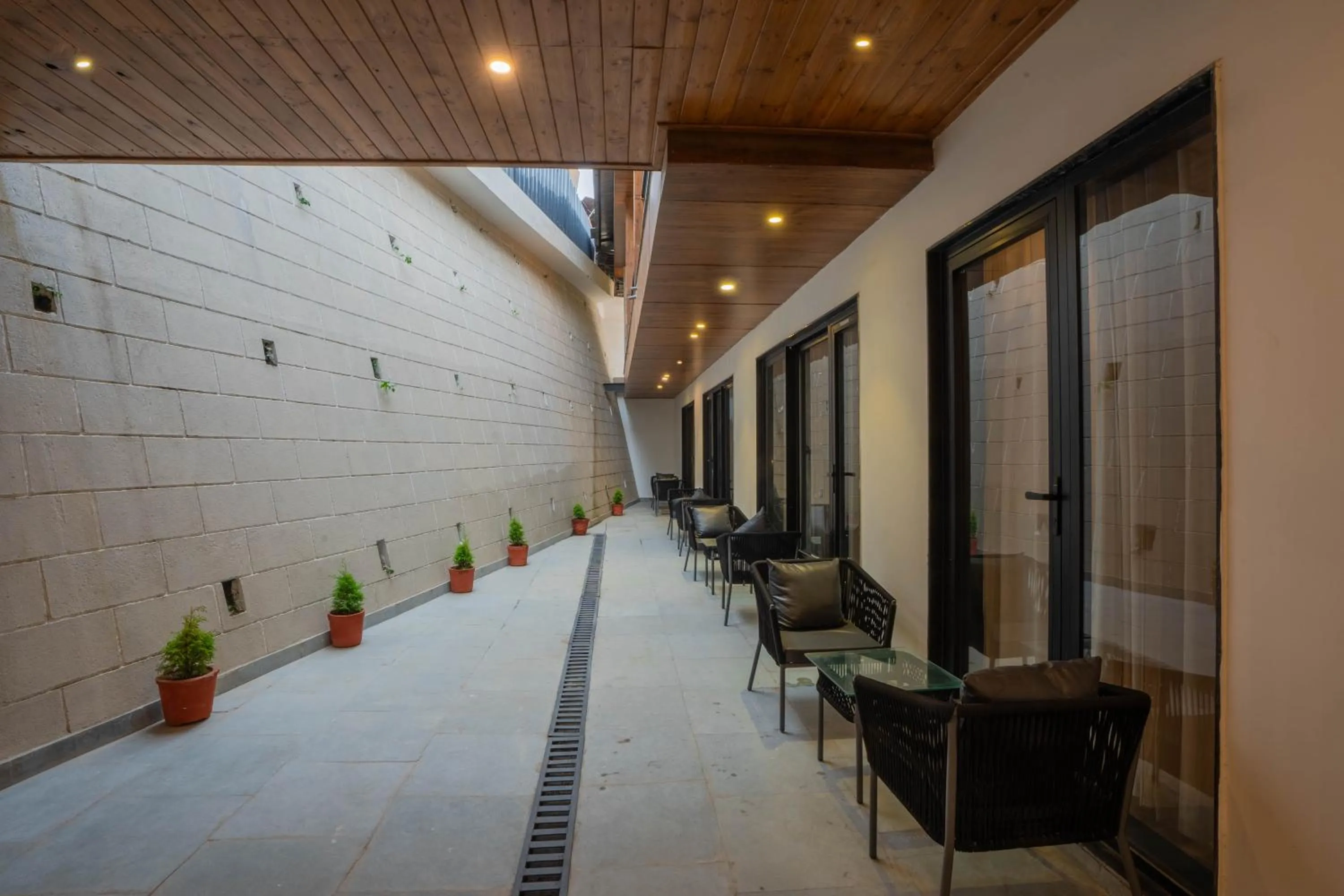 Balcony/Terrace in Perfectstayz Premium Westend at Mall Road