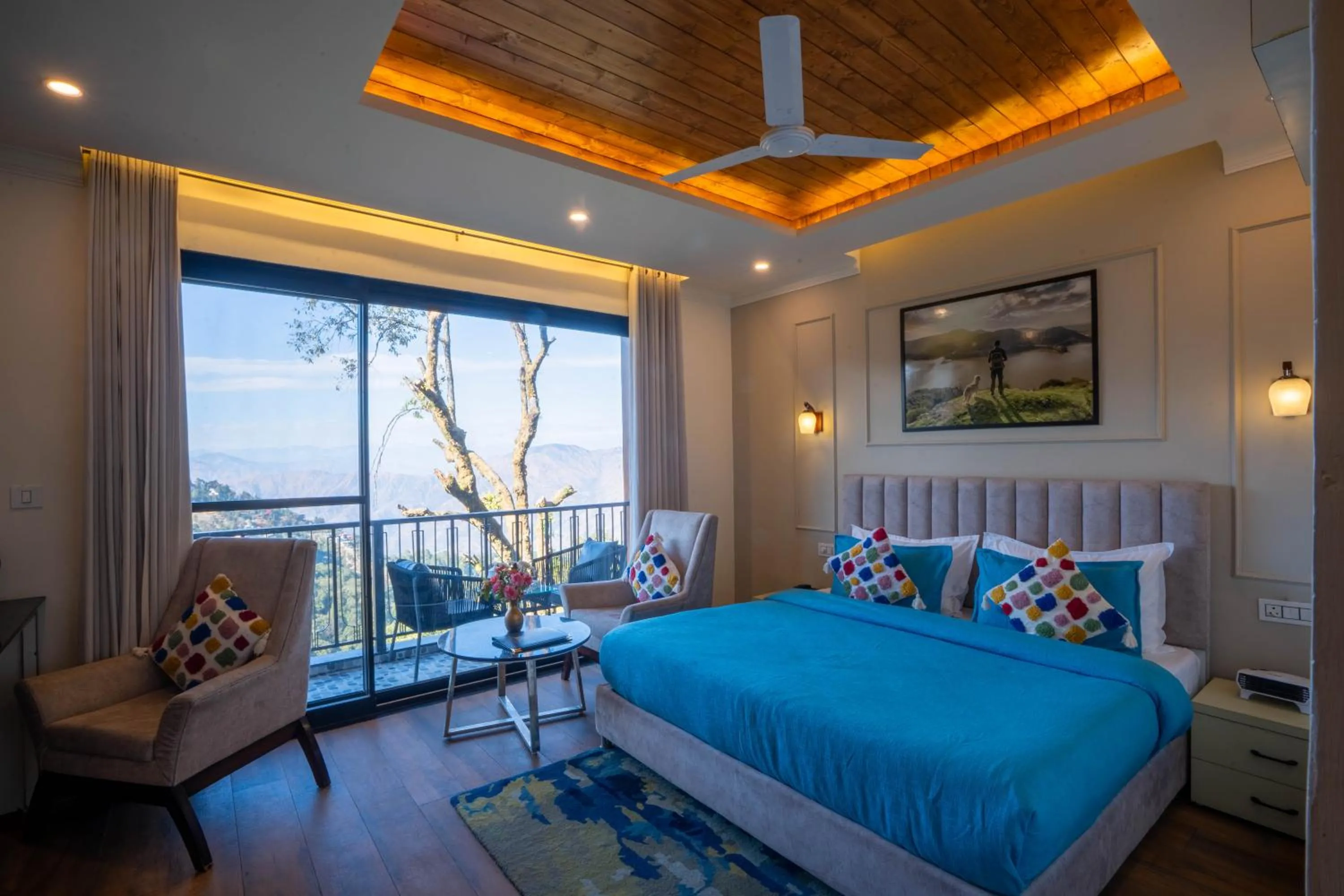 Bed in Perfectstayz Premium Westend at Mall Road