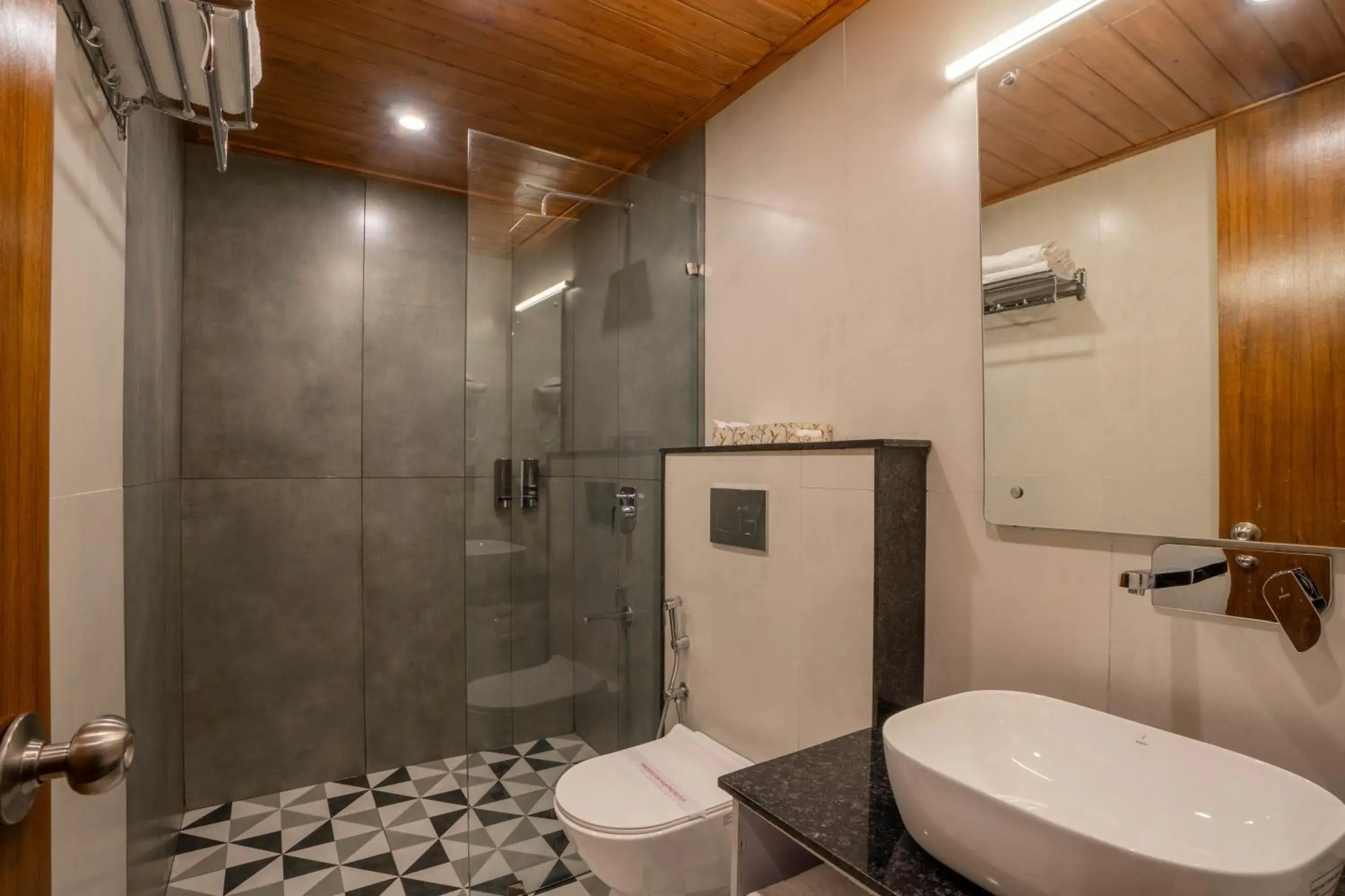 Double Room with Balcony in Perfectstayz Premium Westend at Mall Road Double Room with Balcony in Perfectstayz Premium Westend at Mall Road