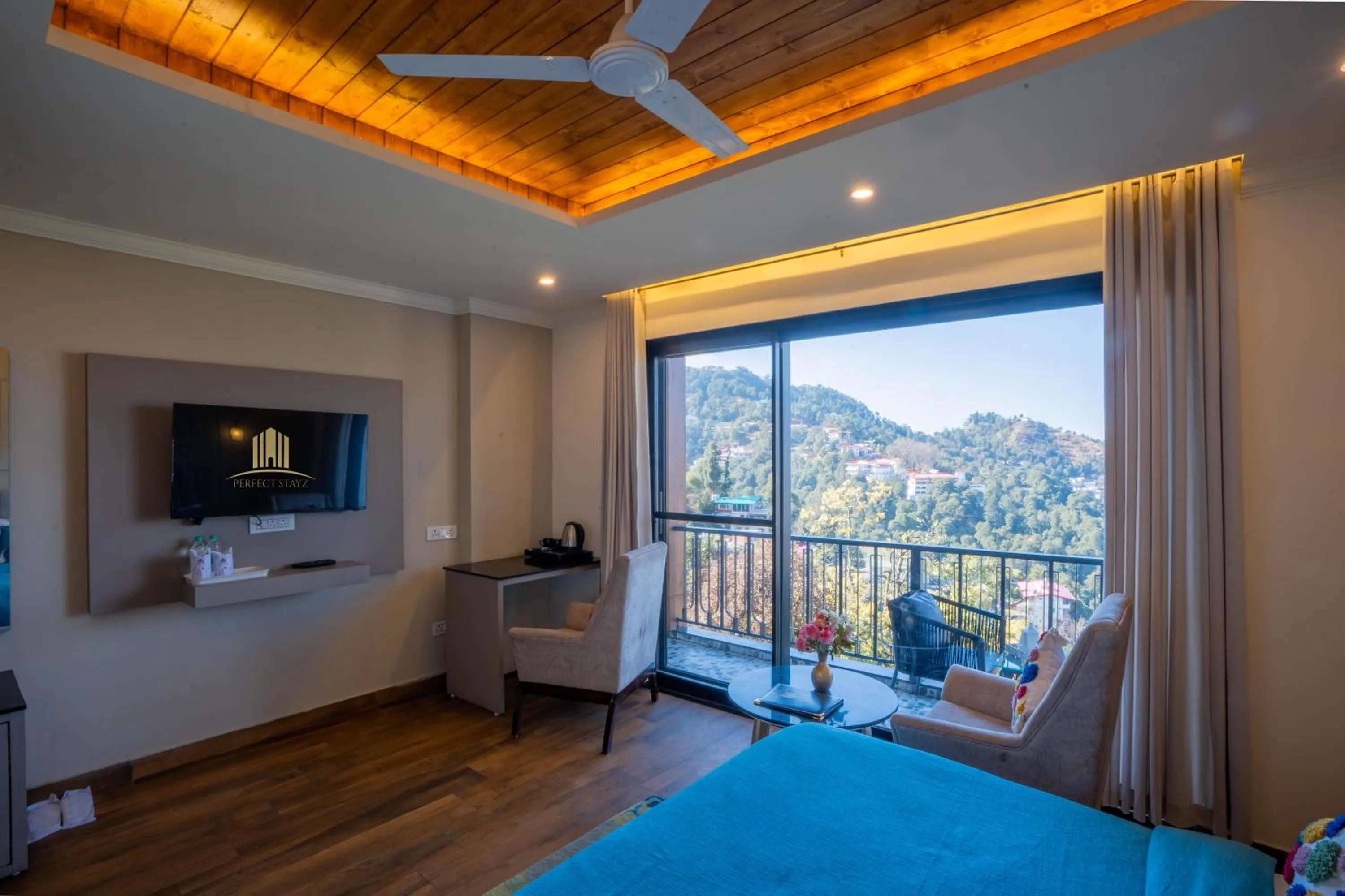 Bed in Perfectstayz Premium Westend at Mall Road