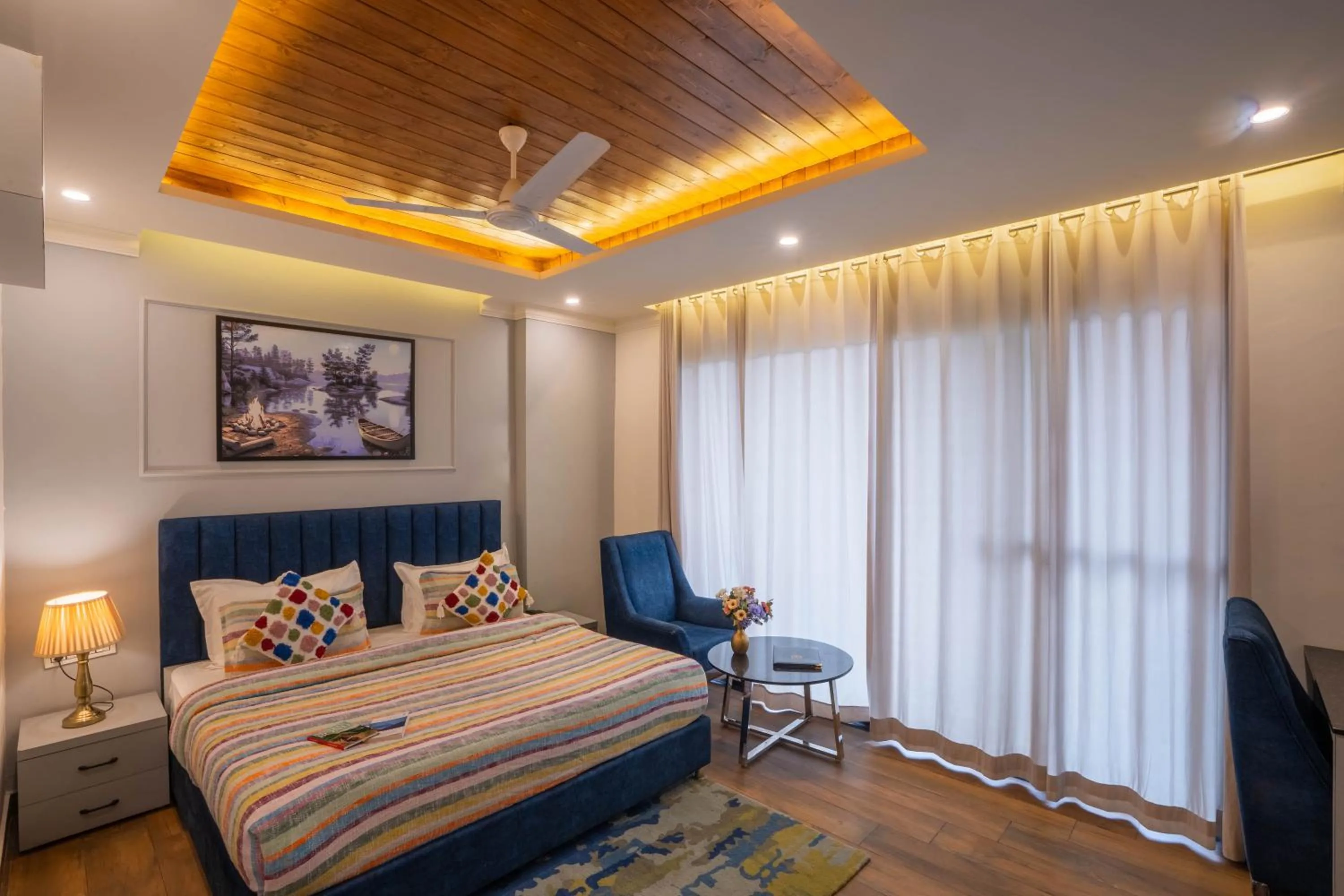 Bed in Perfectstayz Premium Westend at Mall Road