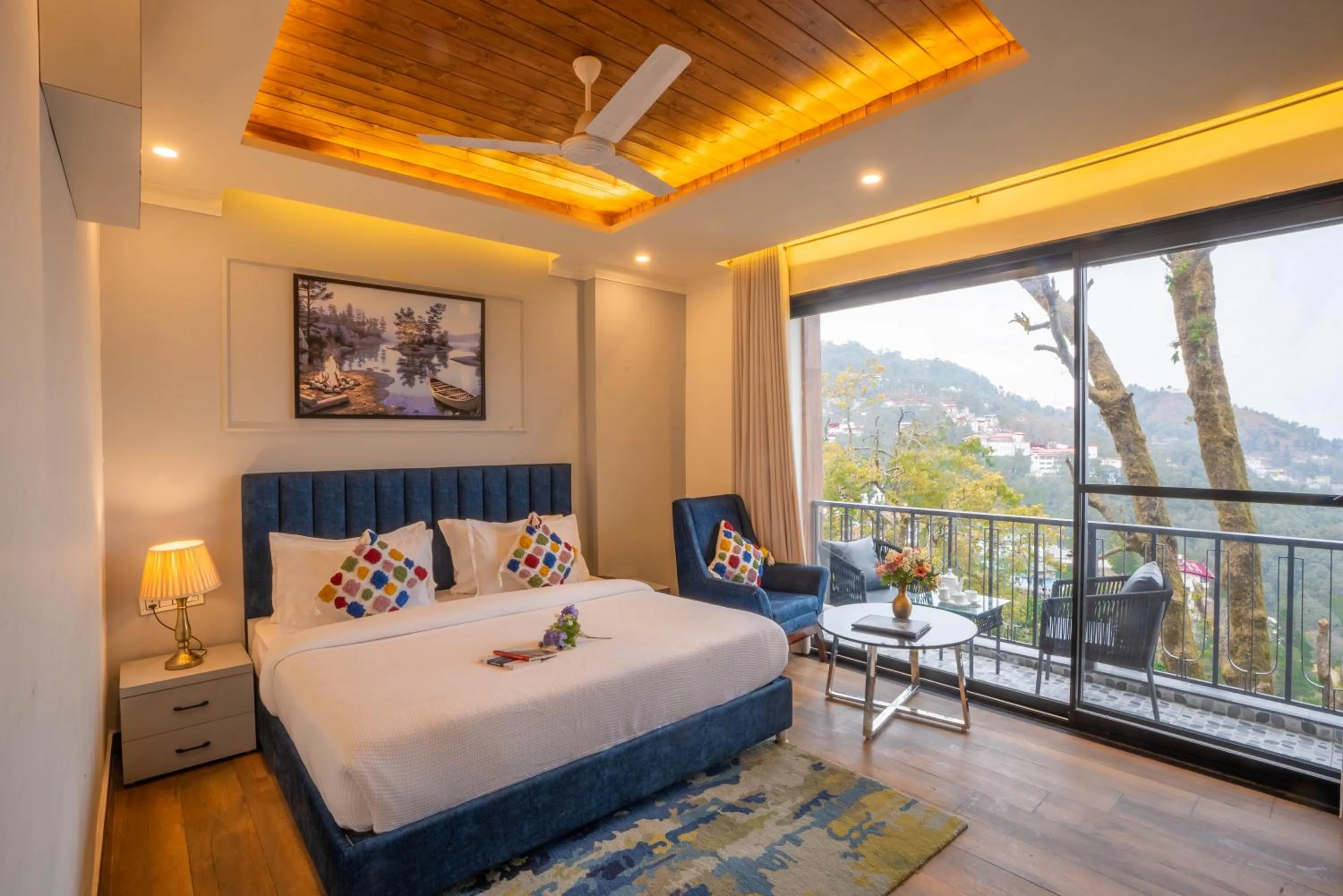 Bed in Perfectstayz Premium Westend at Mall Road
