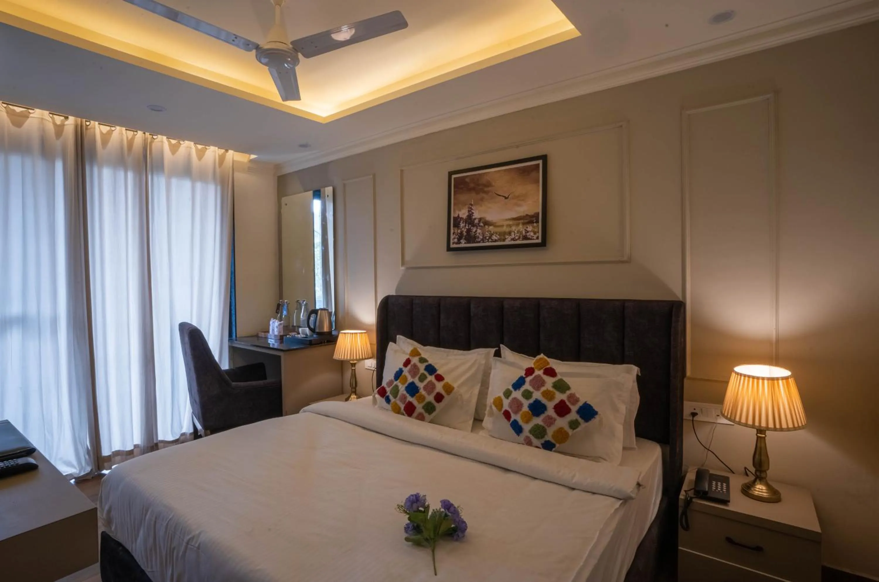 Bed in Perfectstayz Premium Westend at Mall Road