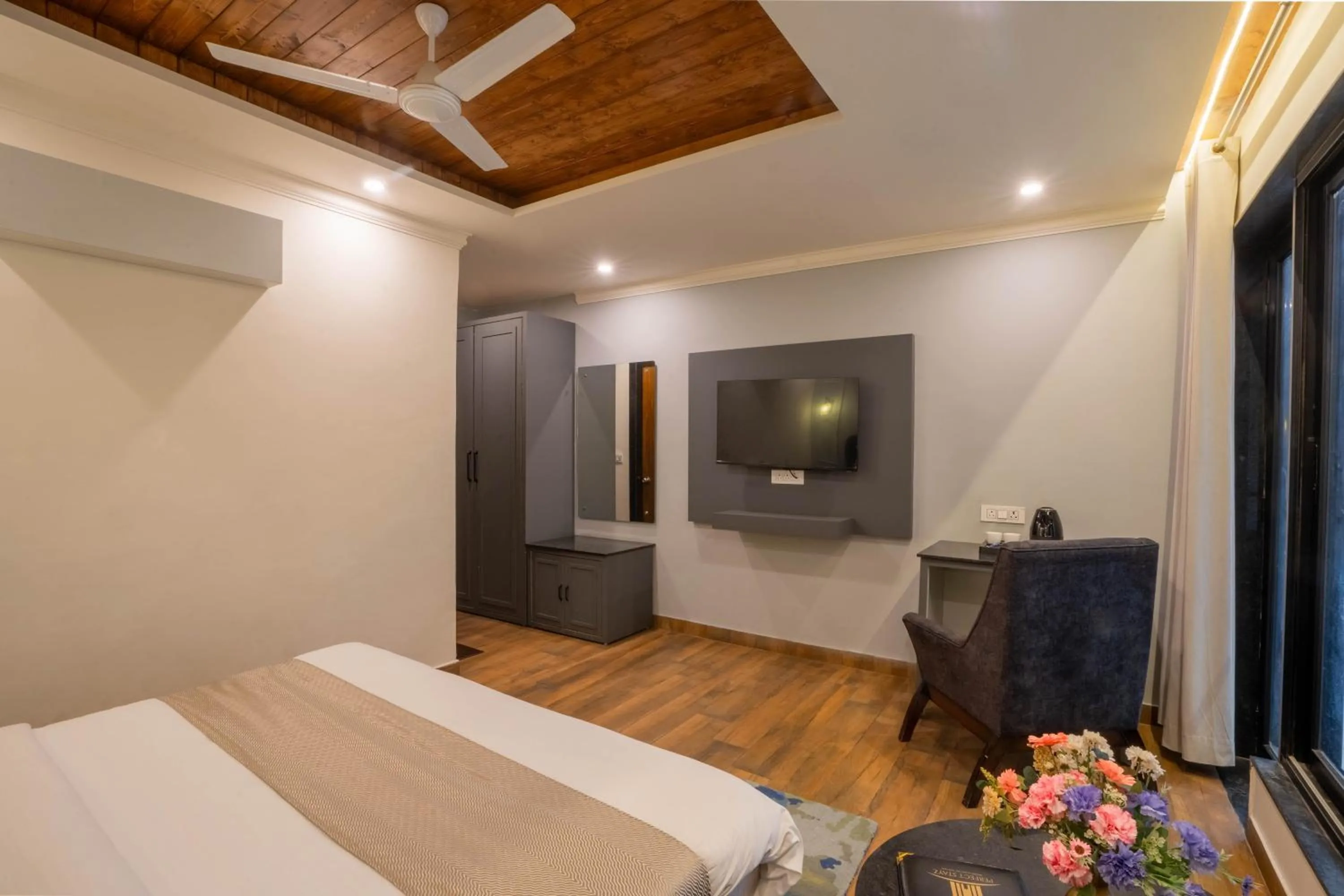 Bed in Perfectstayz Premium Westend at Mall Road