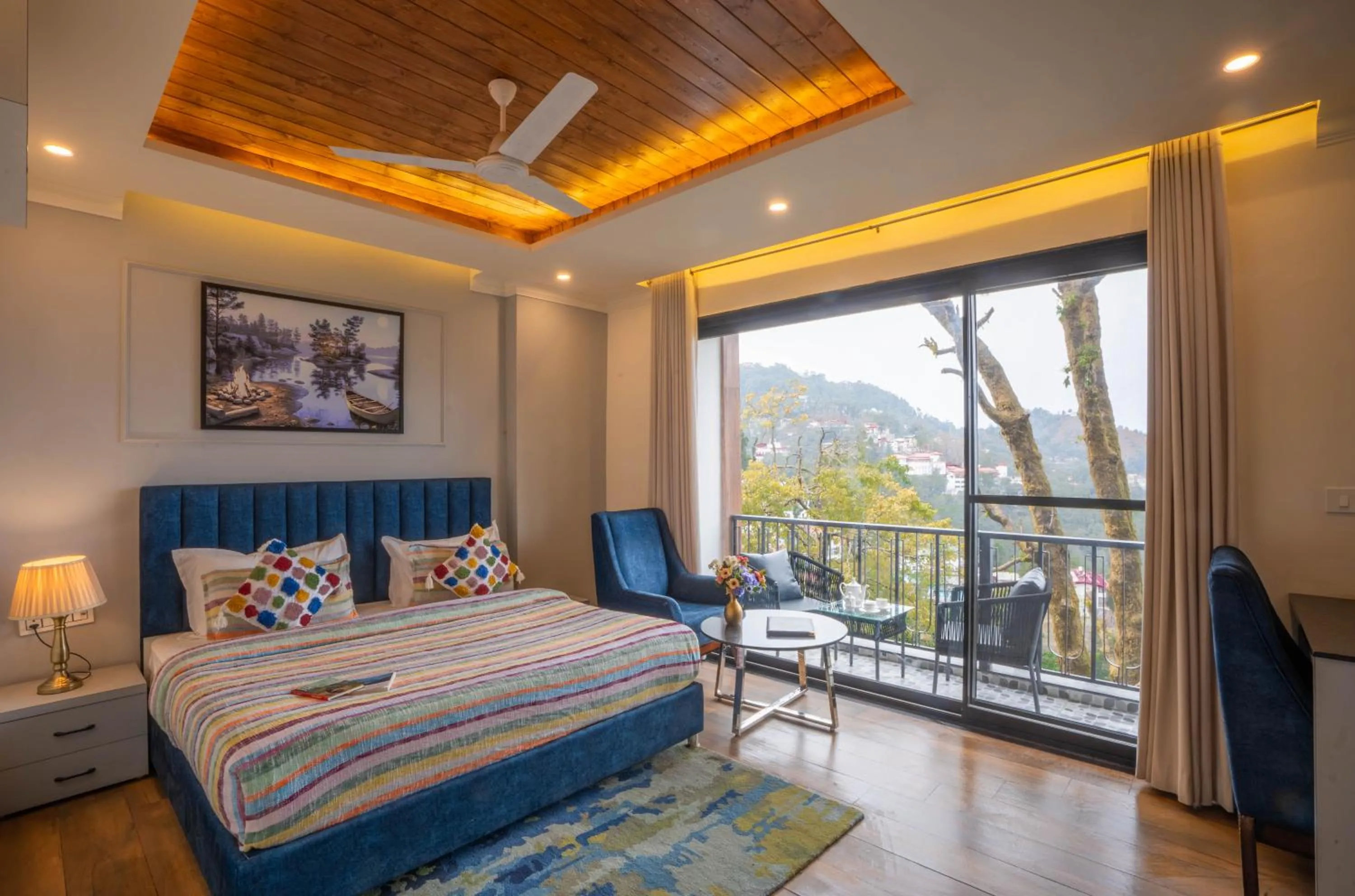 Bed in Perfectstayz Premium Westend at Mall Road