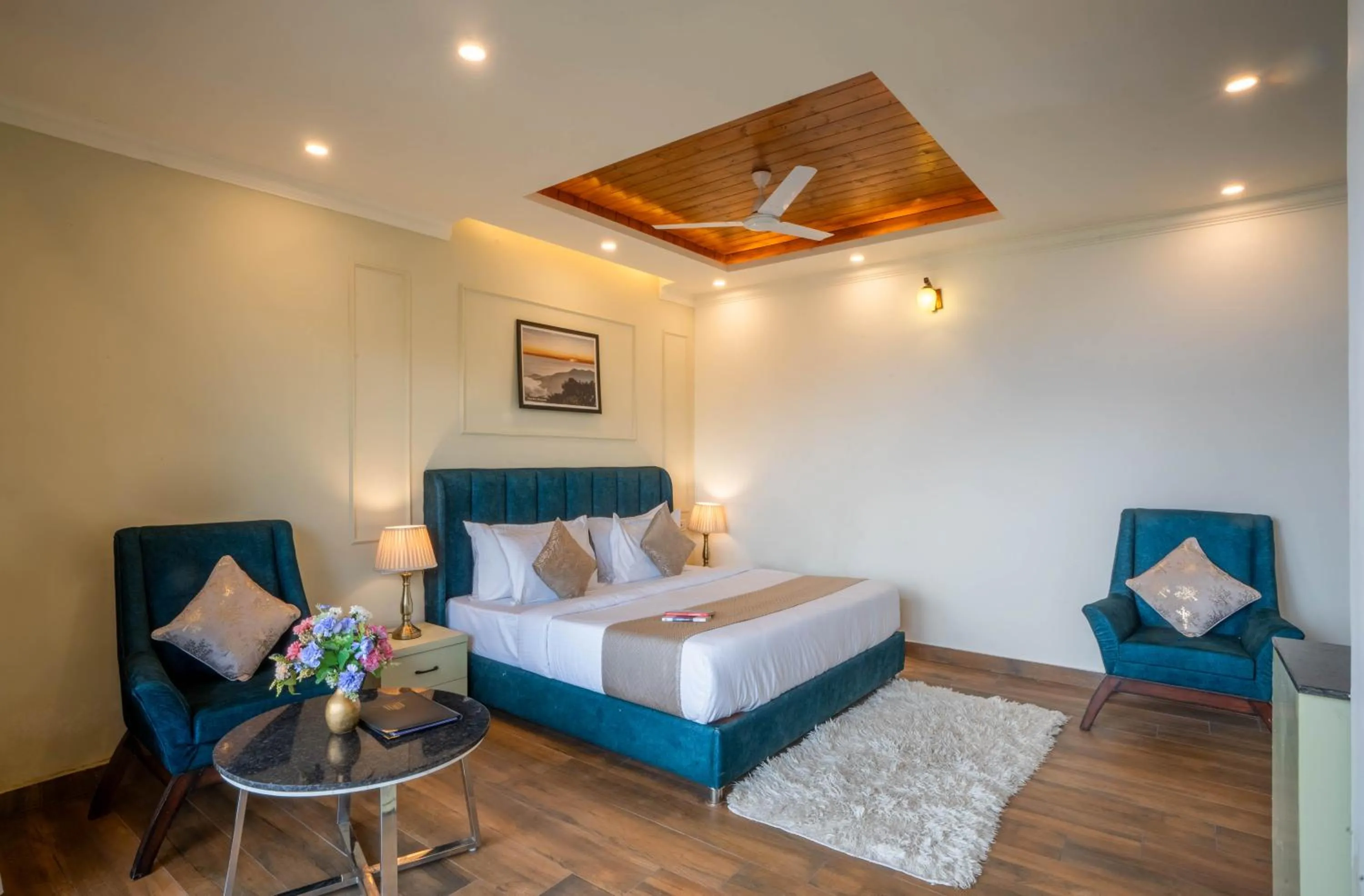 Bed in Perfectstayz Premium Westend at Mall Road