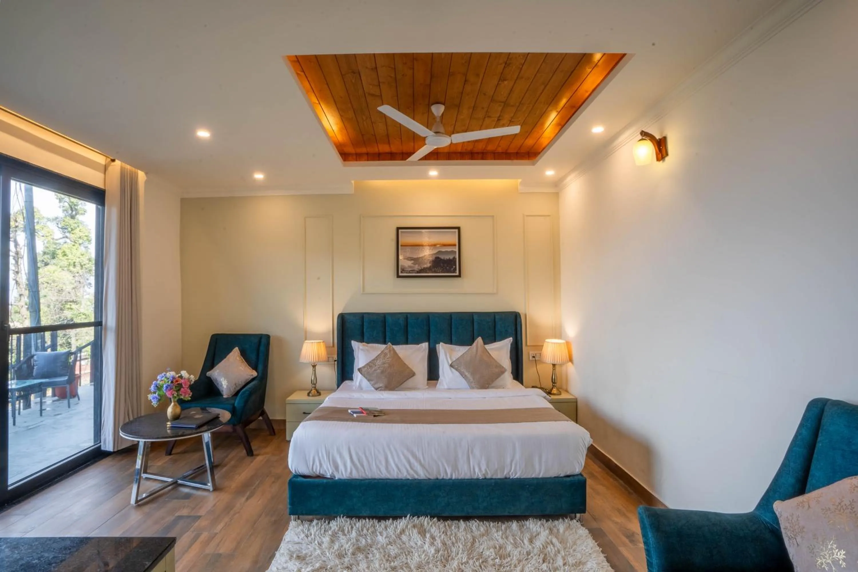 Bed in Perfectstayz Premium Westend at Mall Road