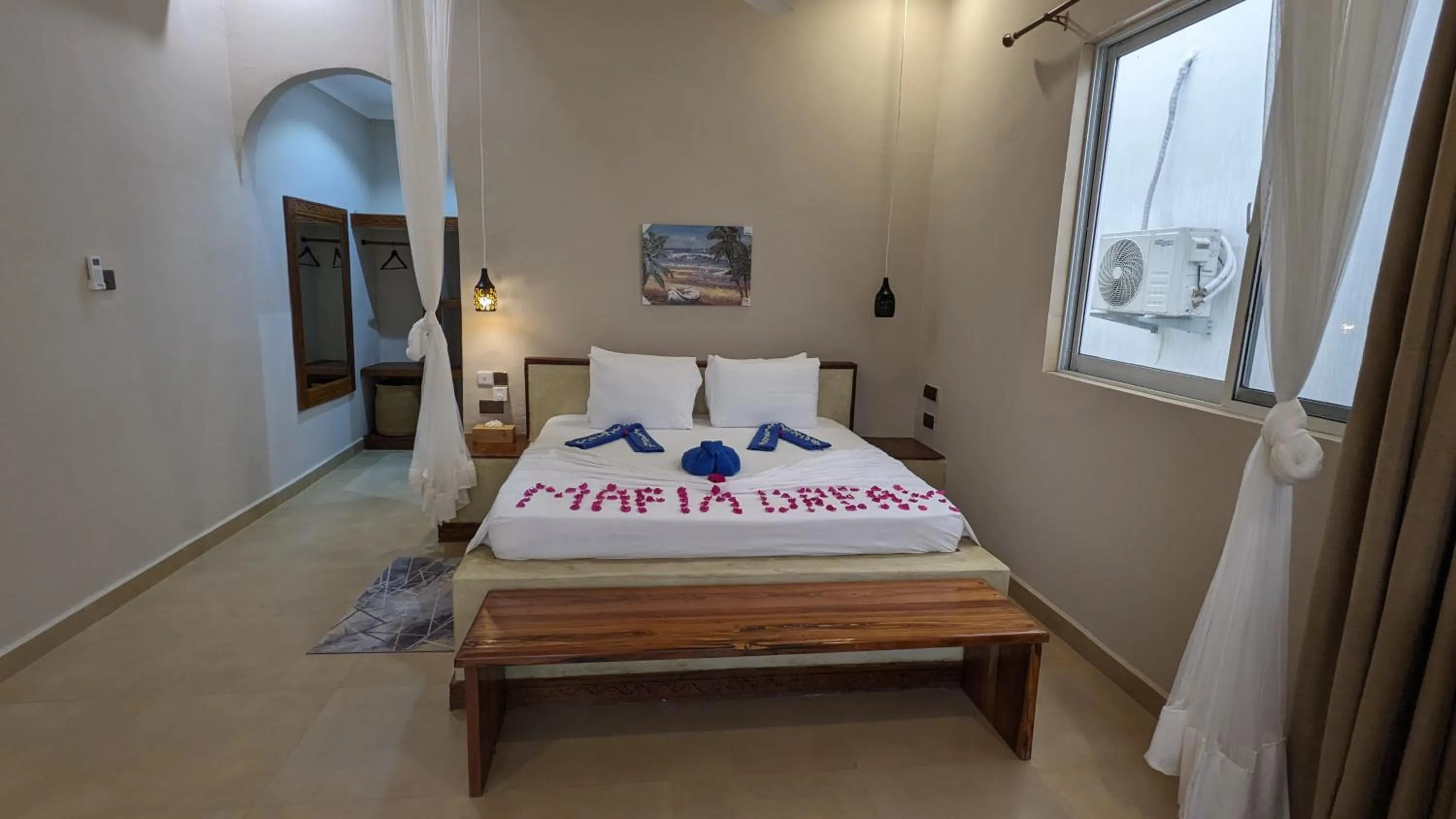 Bed in Mafia Dream Hotel