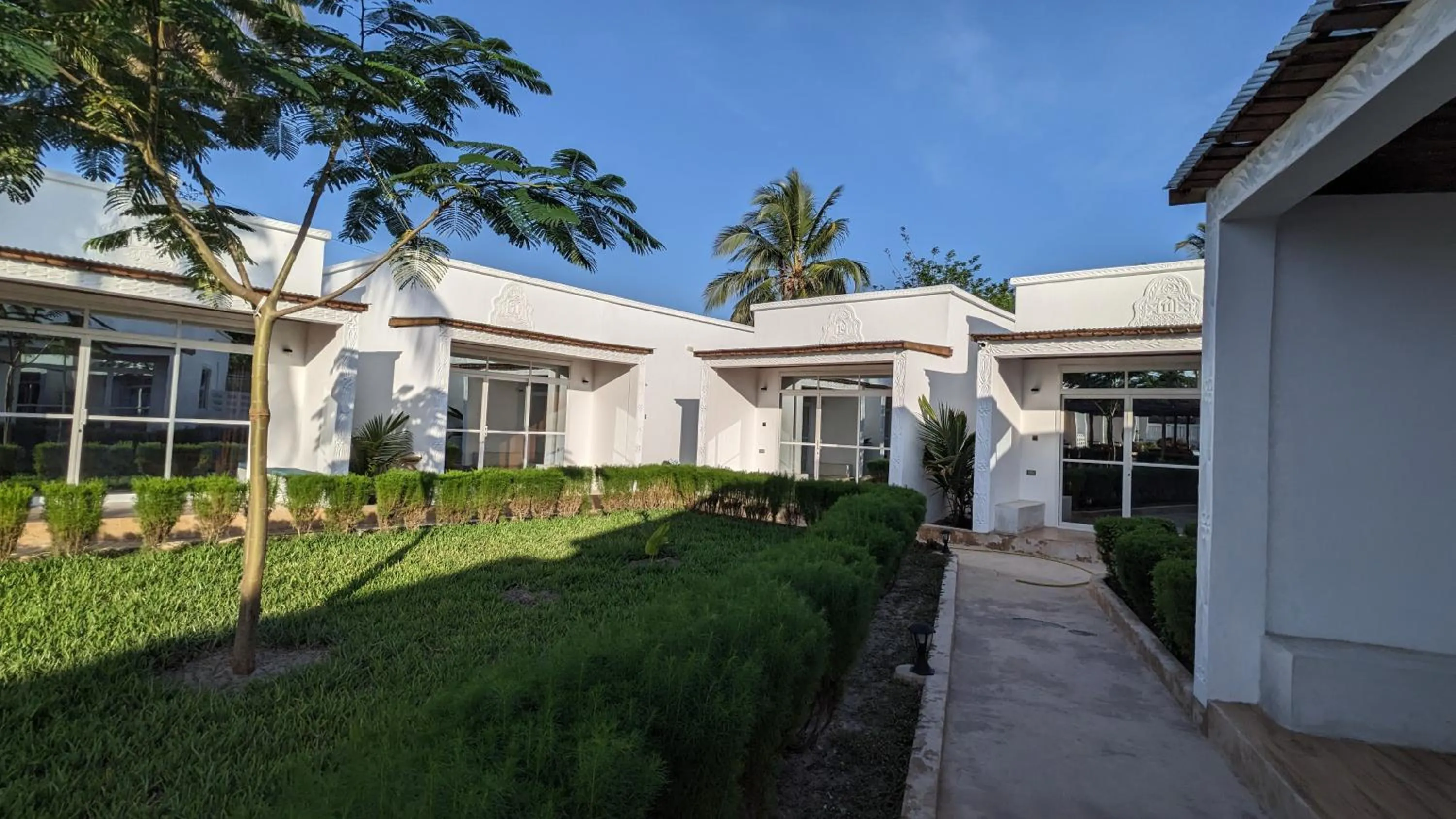 Garden view in Mafia Dream Hotel