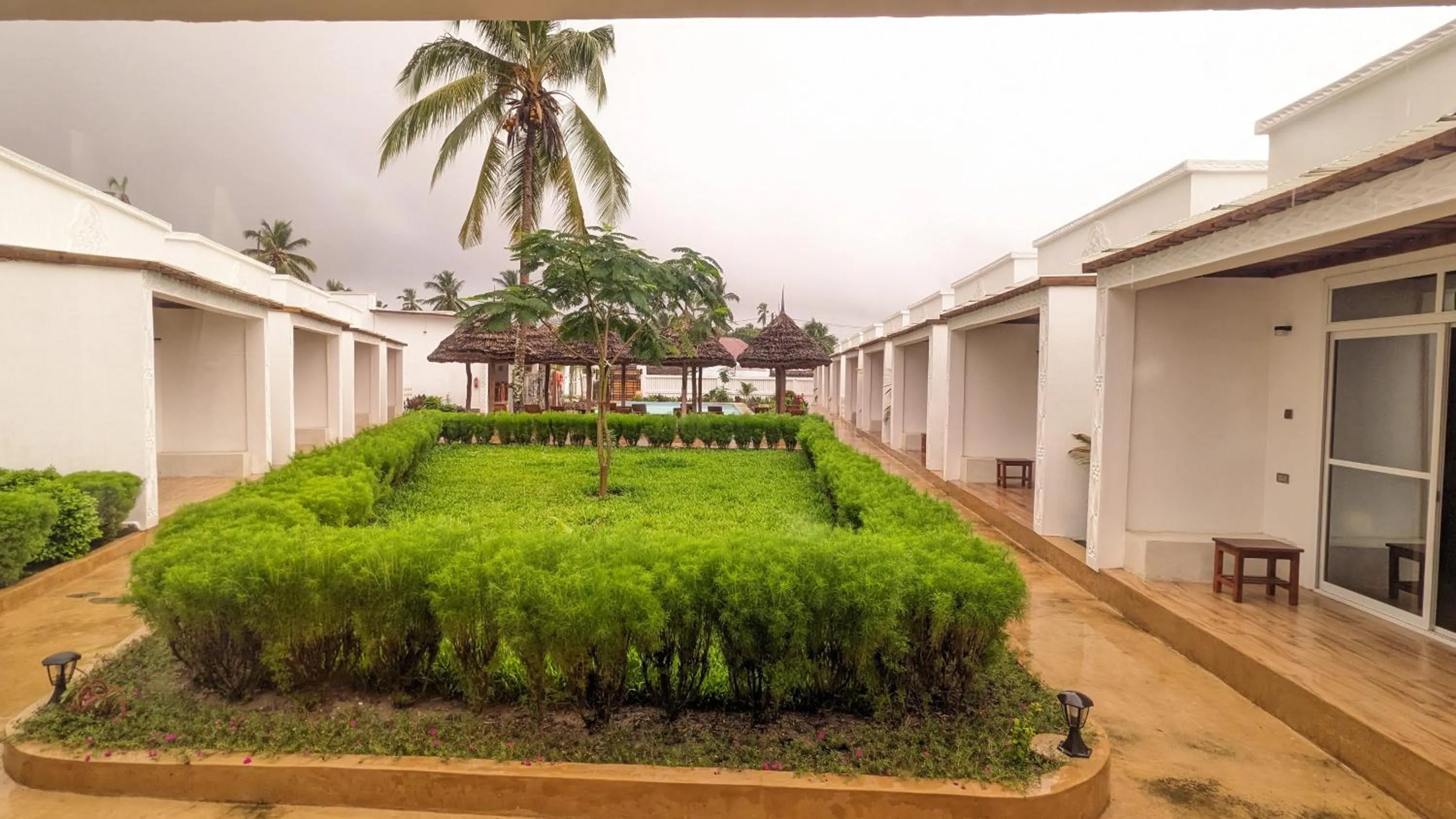 Garden view in Mafia Dream Hotel