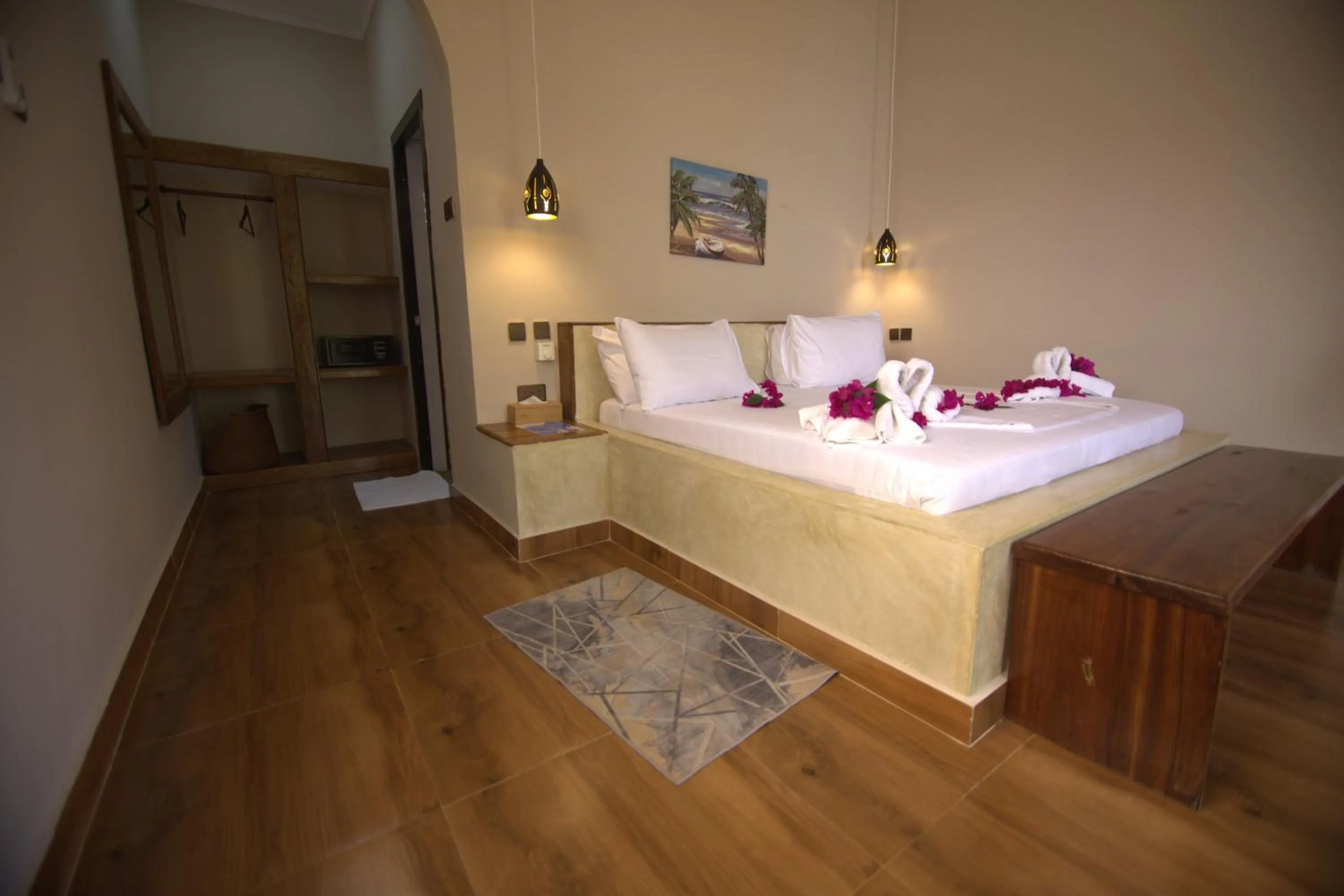 Bed in Mafia Dream Hotel