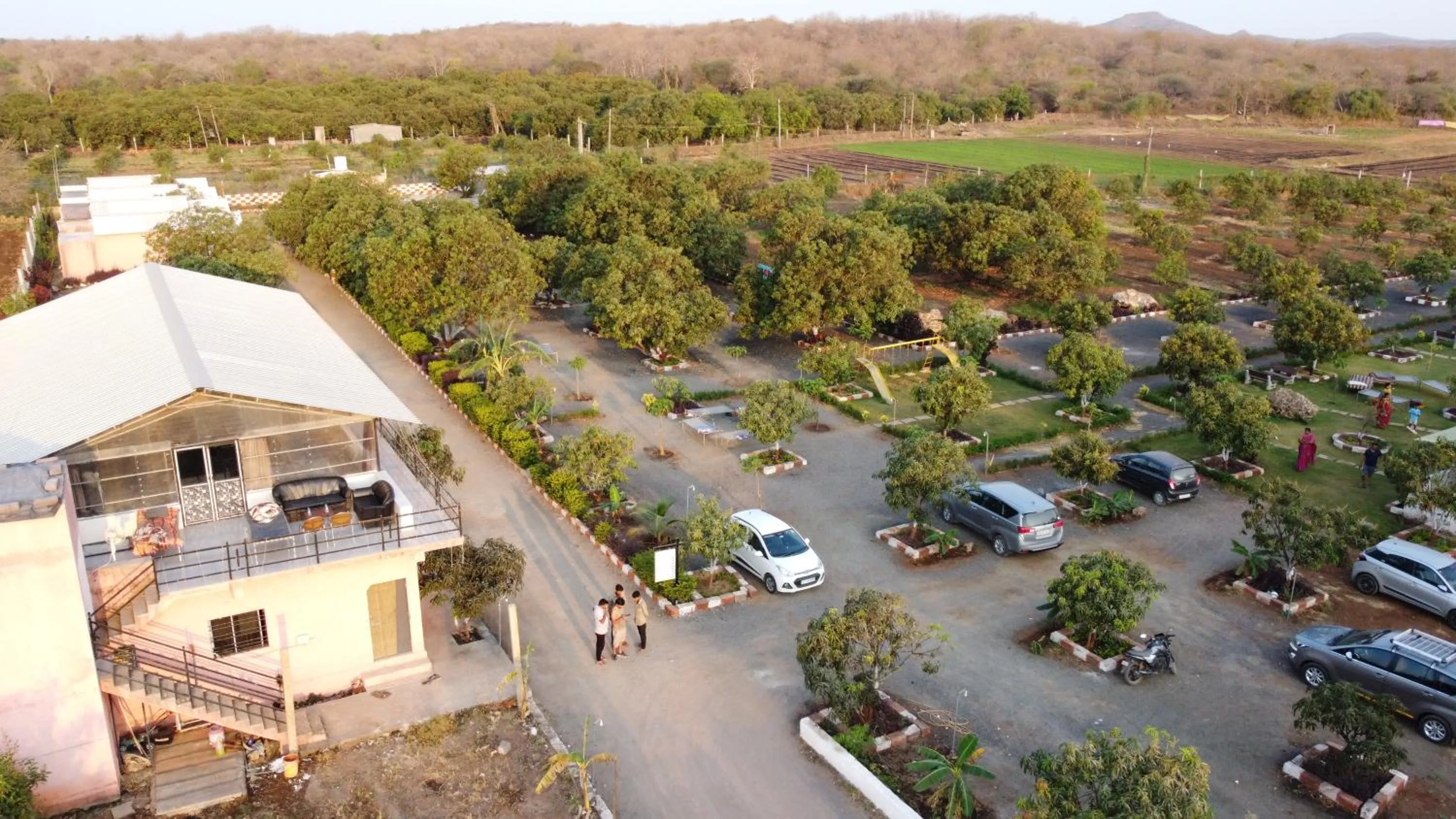 Natural landscape in AamraKunj Gir Resort