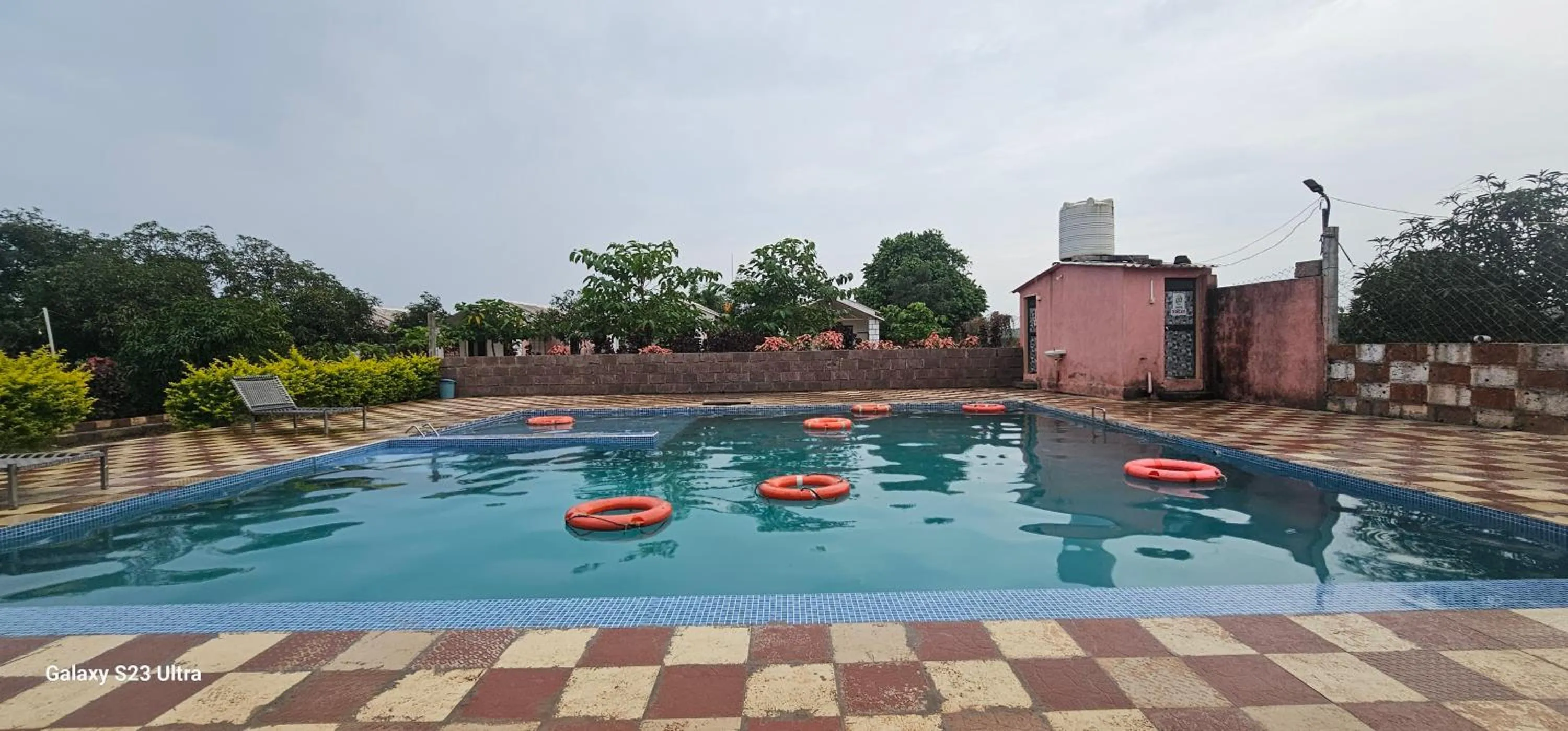 Swimming pool in AamraKunj Gir Resort