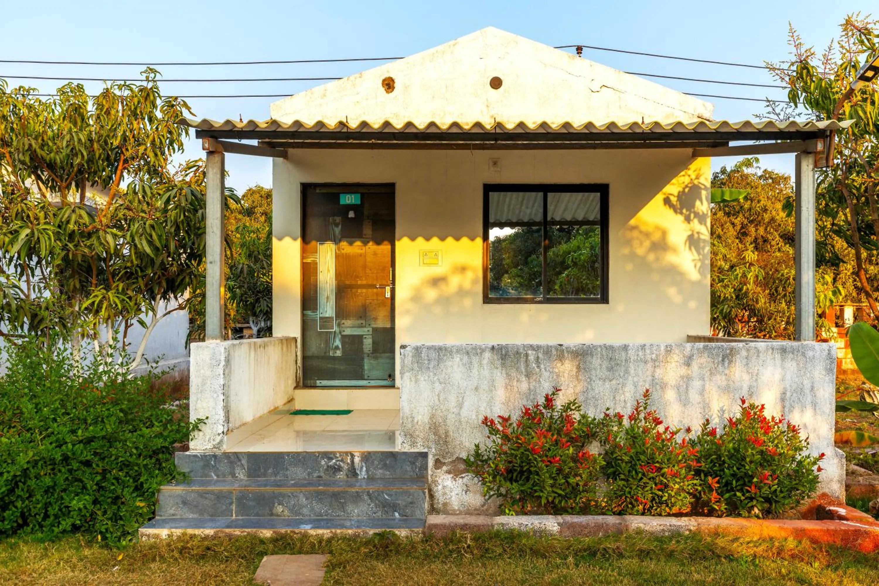 Garden in AamraKunj Gir Resort