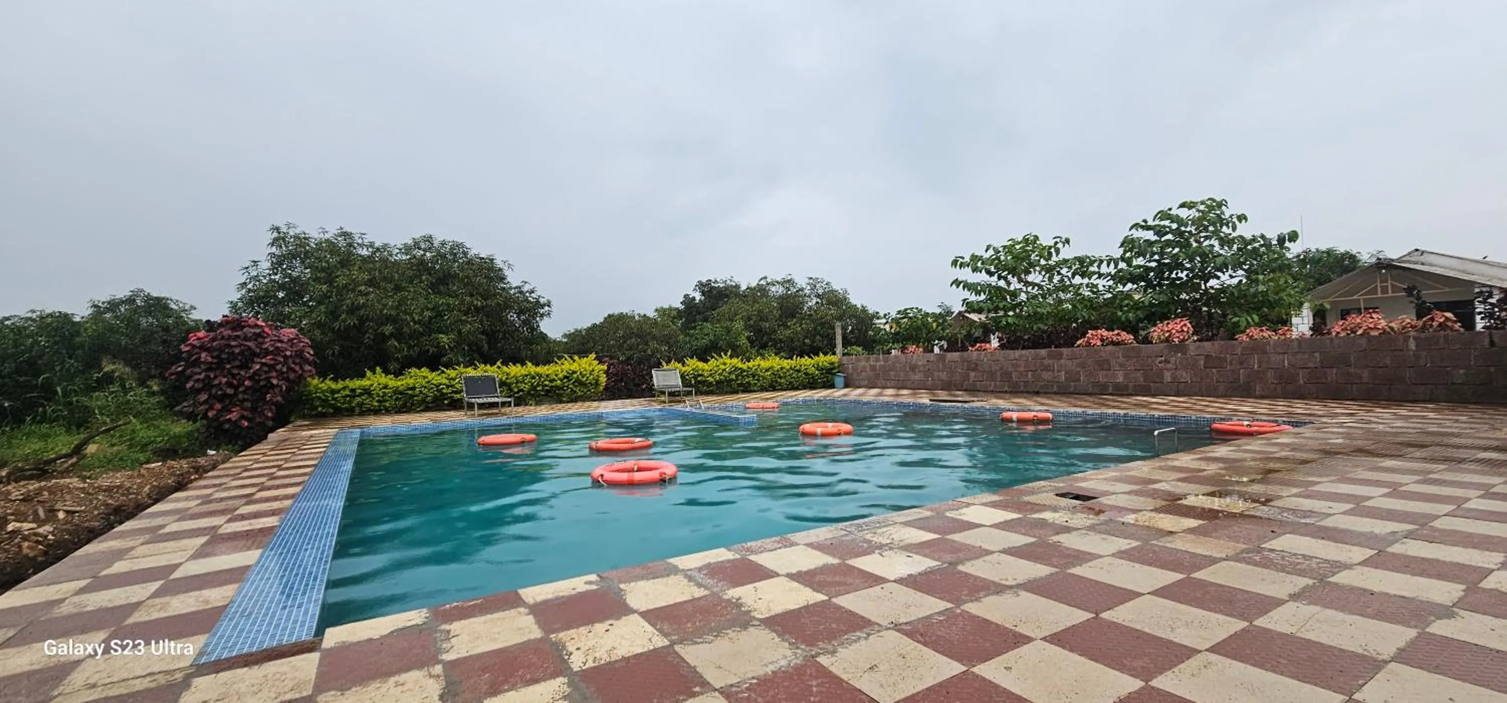 Swimming pool in AamraKunj Gir Resort