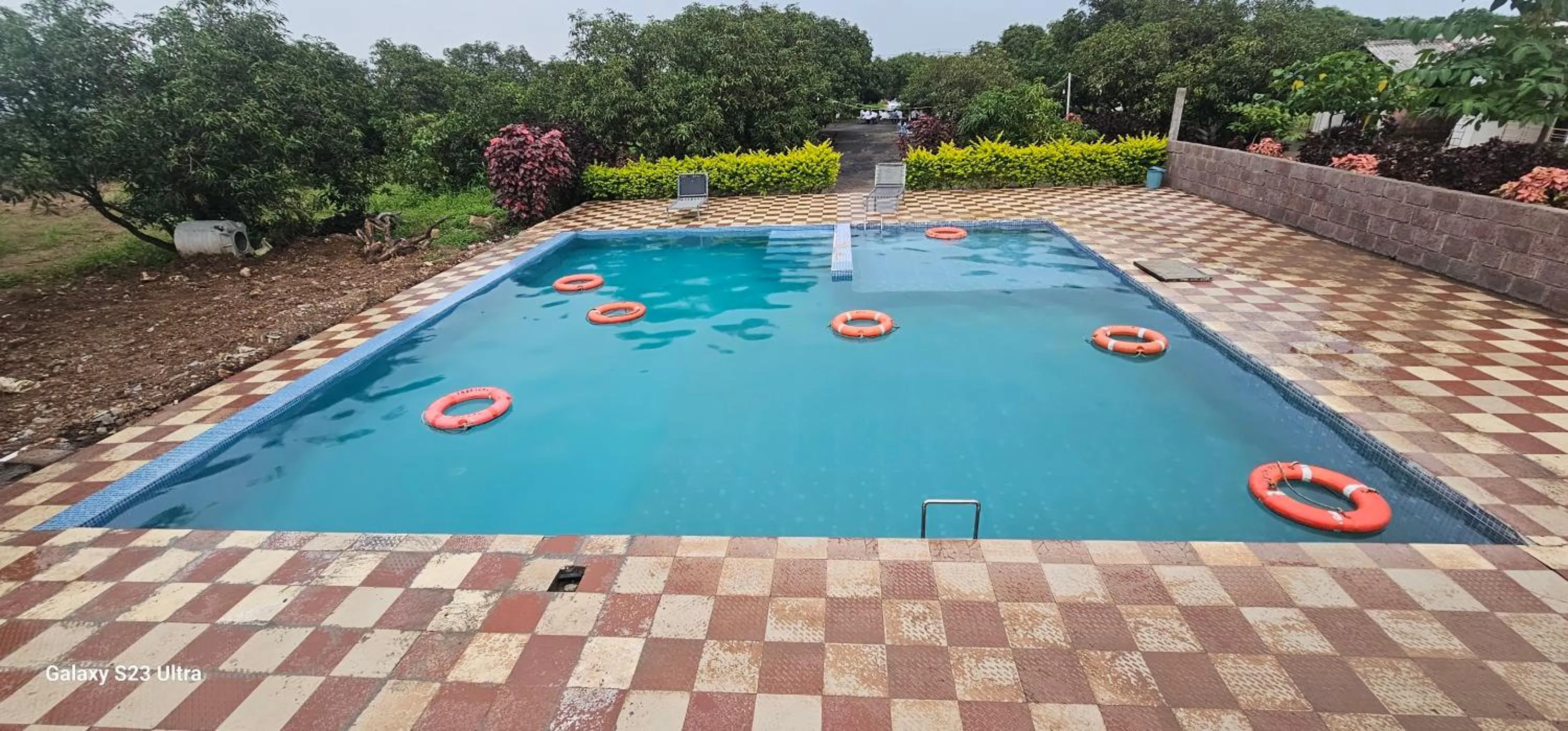 Swimming pool in AamraKunj Gir Resort