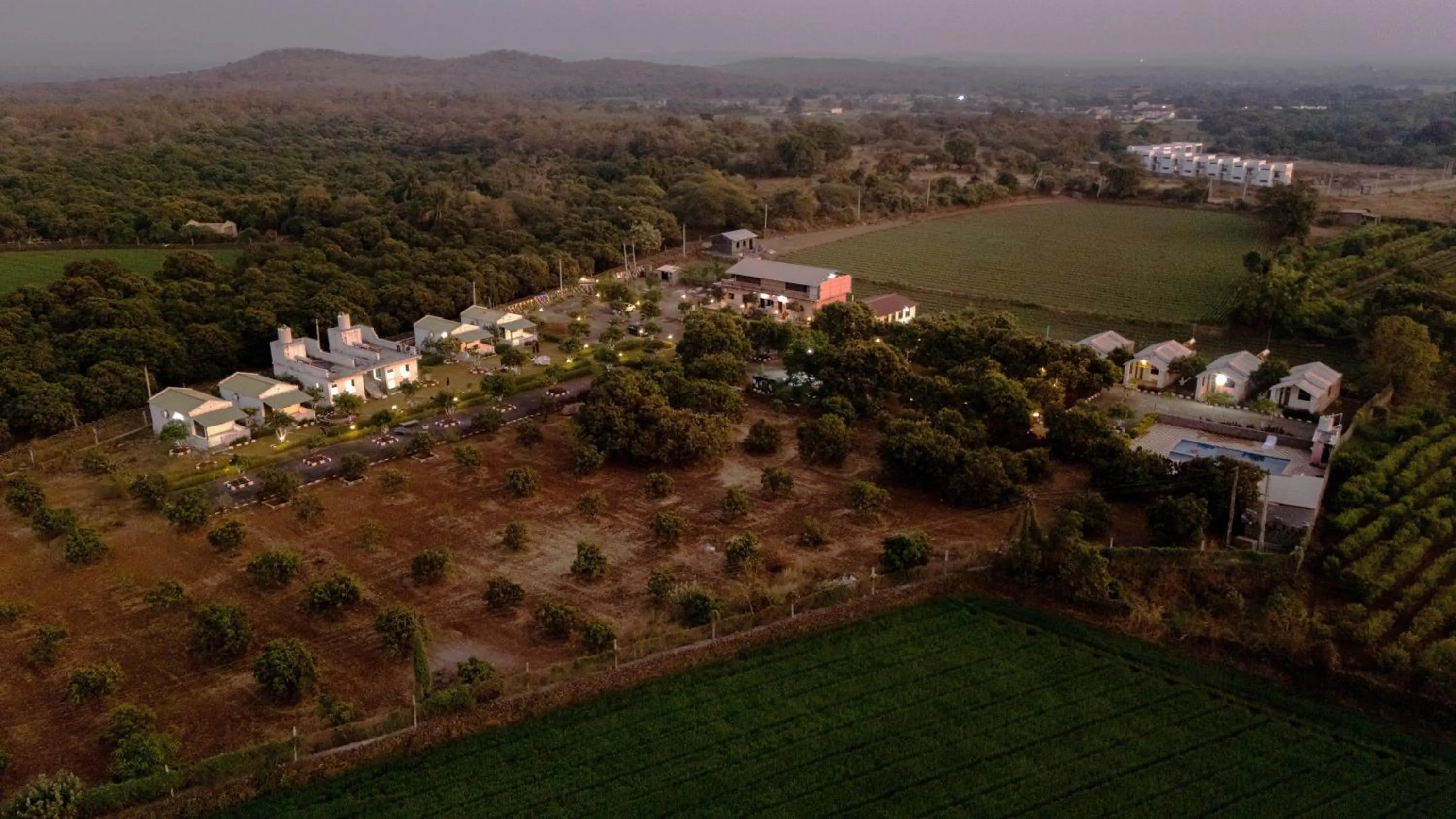 Property building in AamraKunj Gir Resort