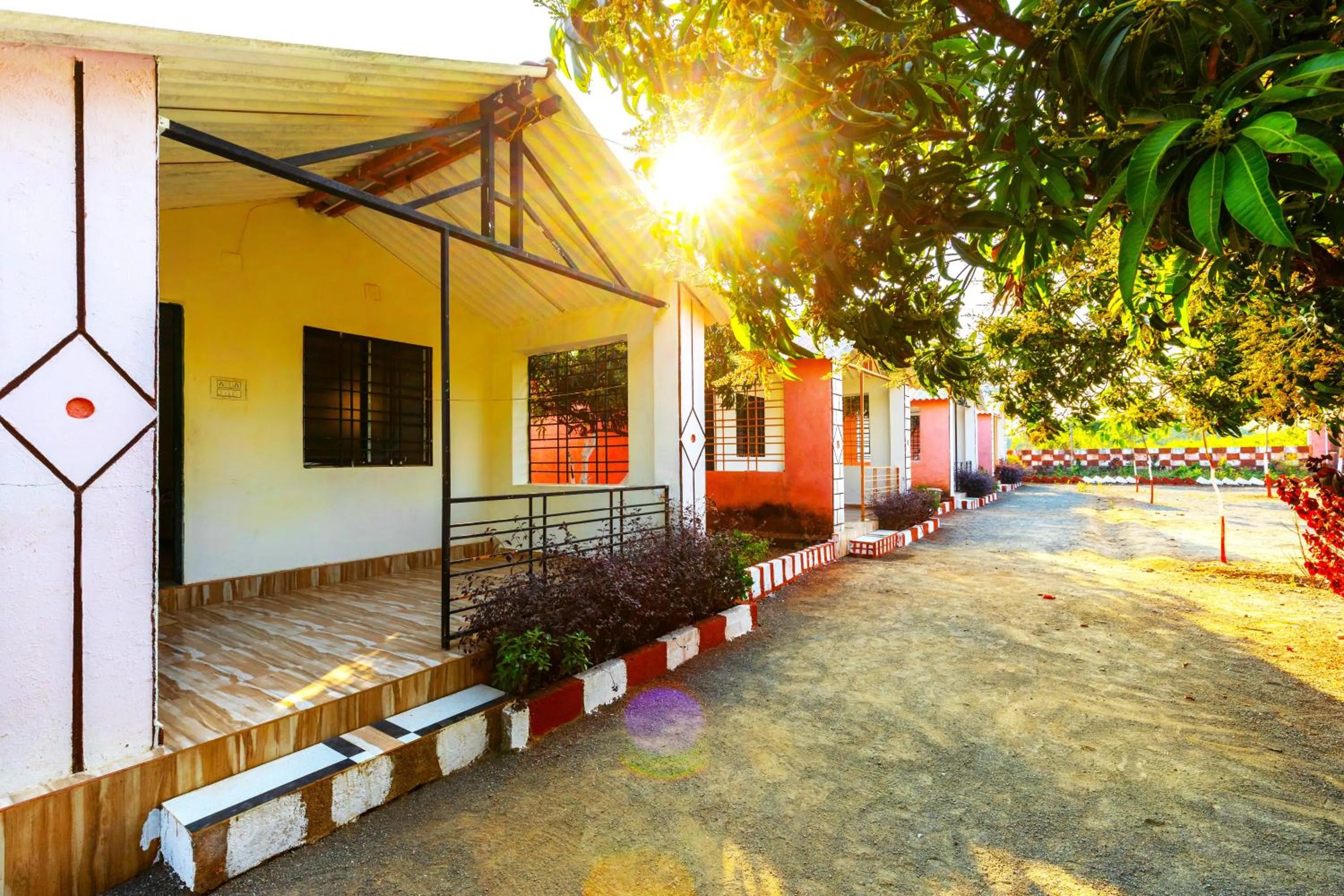 Property building in AamraKunj Gir Resort