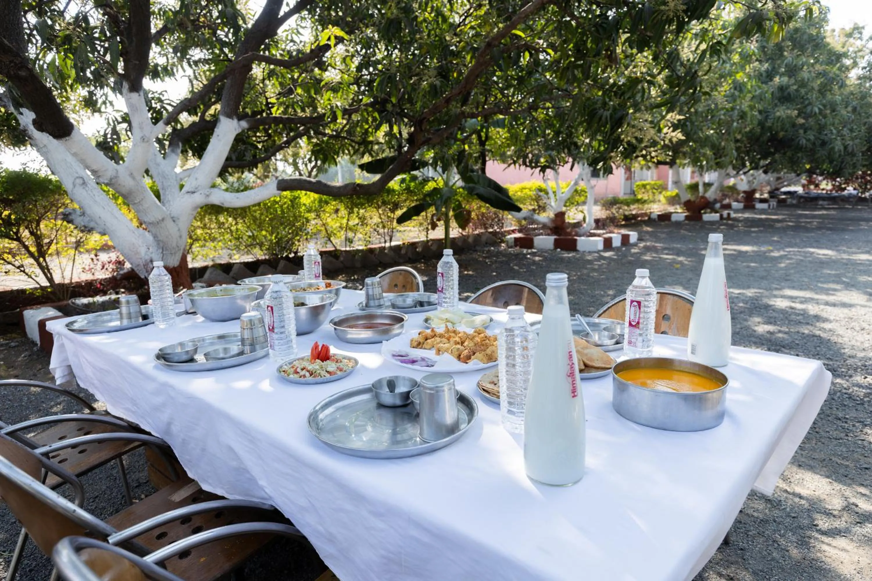 Garden in AamraKunj Gir Resort