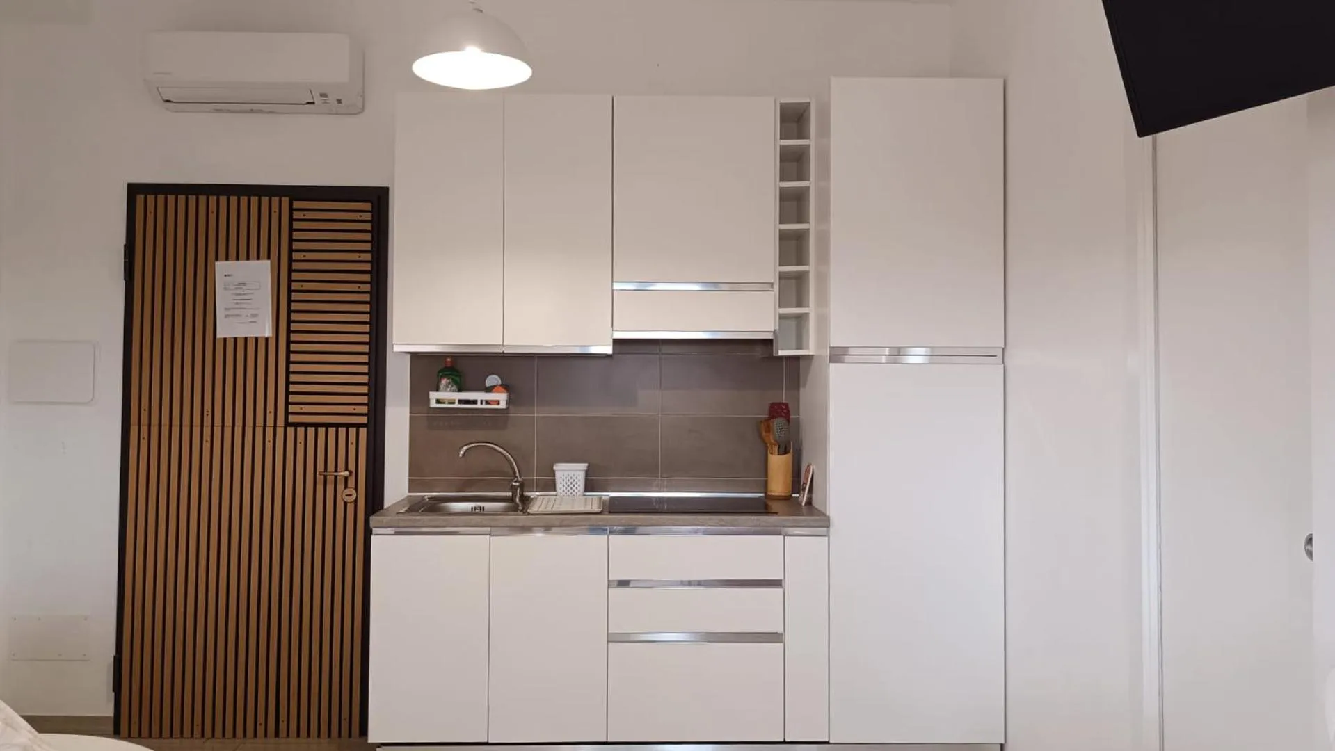 Kitchen or kitchenette in Le casette di Frà Studios