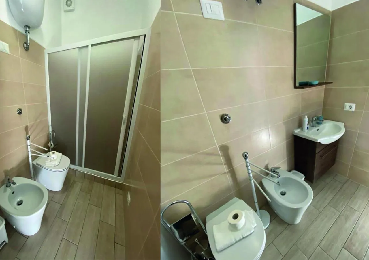 Bathroom in Le casette di Frà Studios