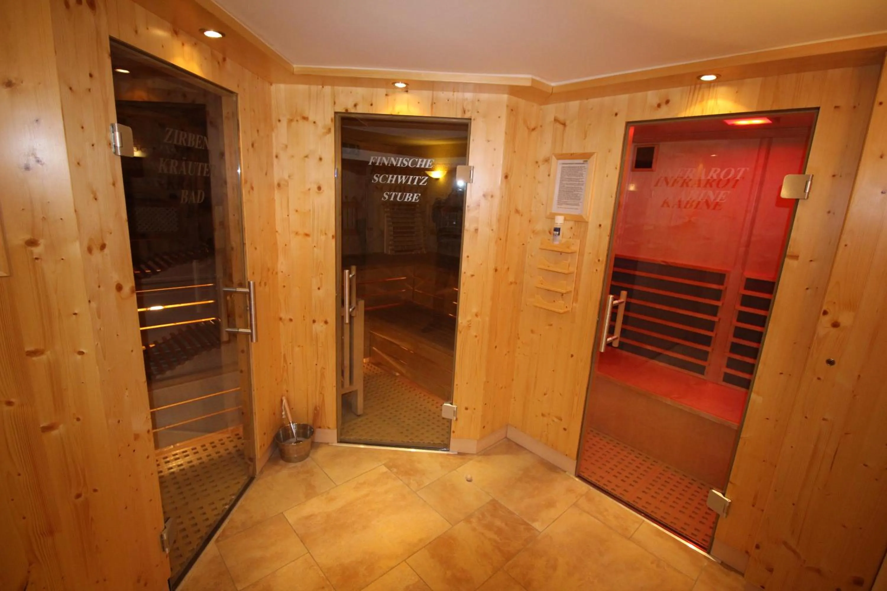 Spa and wellness centre/facilities in Hotel Käferhube