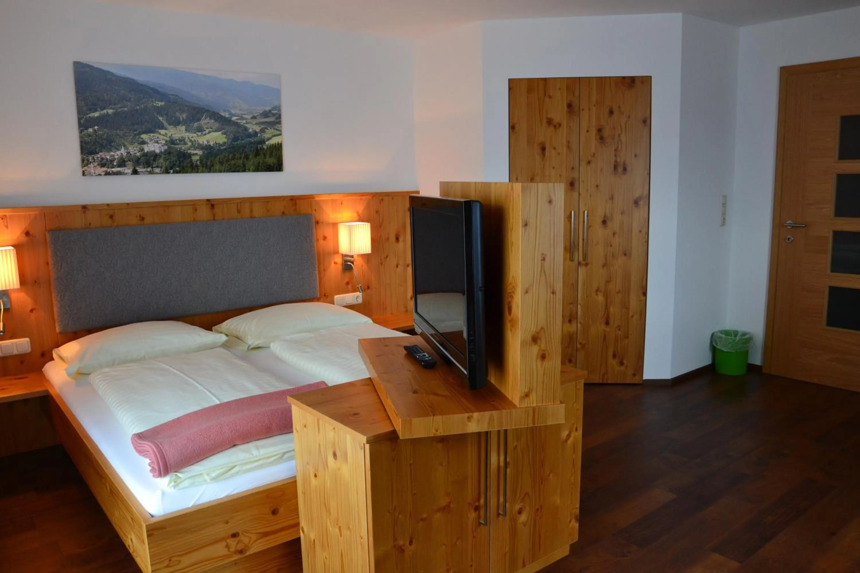 Bedroom, Bed in Hotel Käferhube