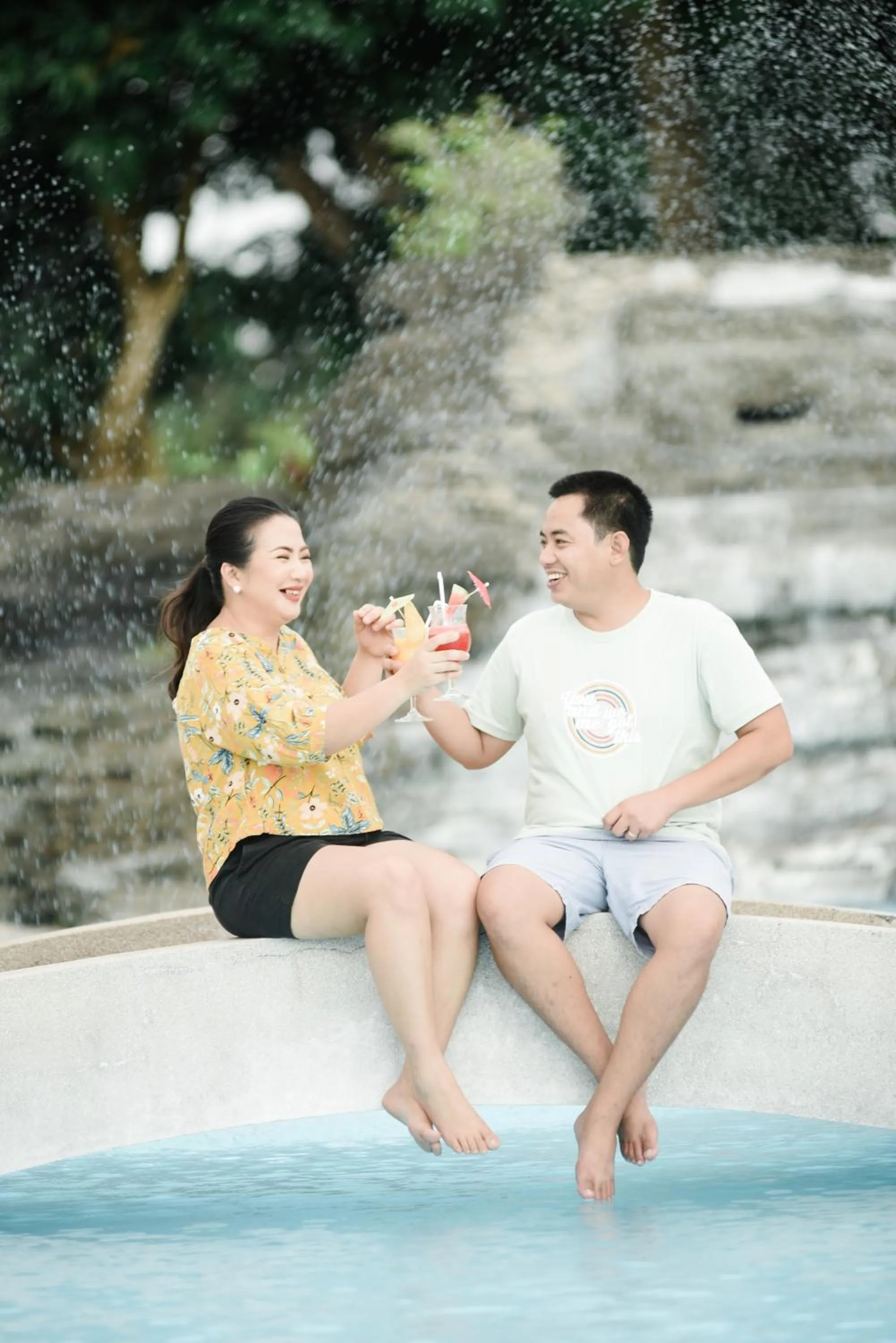 Swimming pool in The Suites At Mount Malarayat