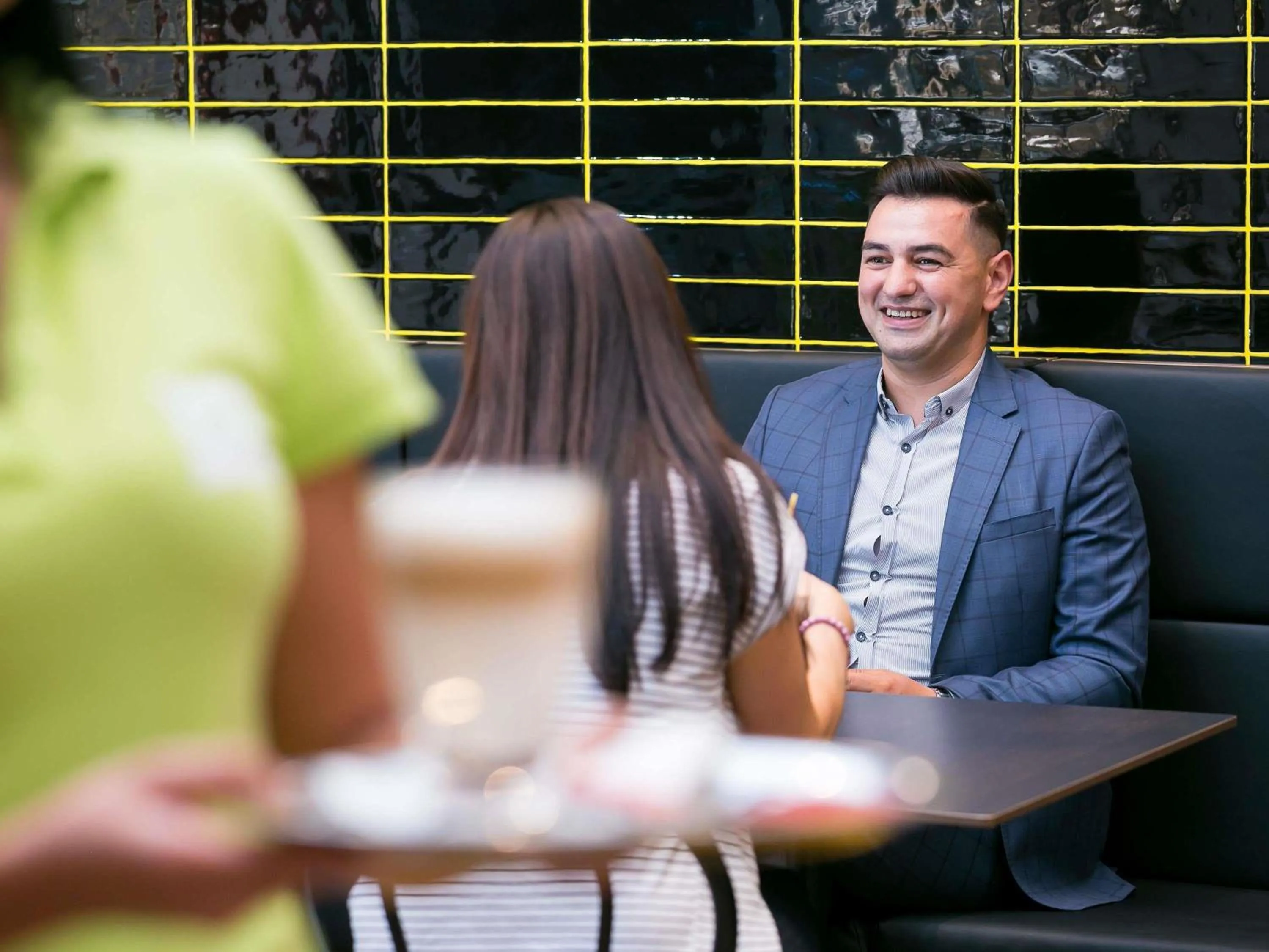 Lounge or bar in ibis Styles Dunarea Galati