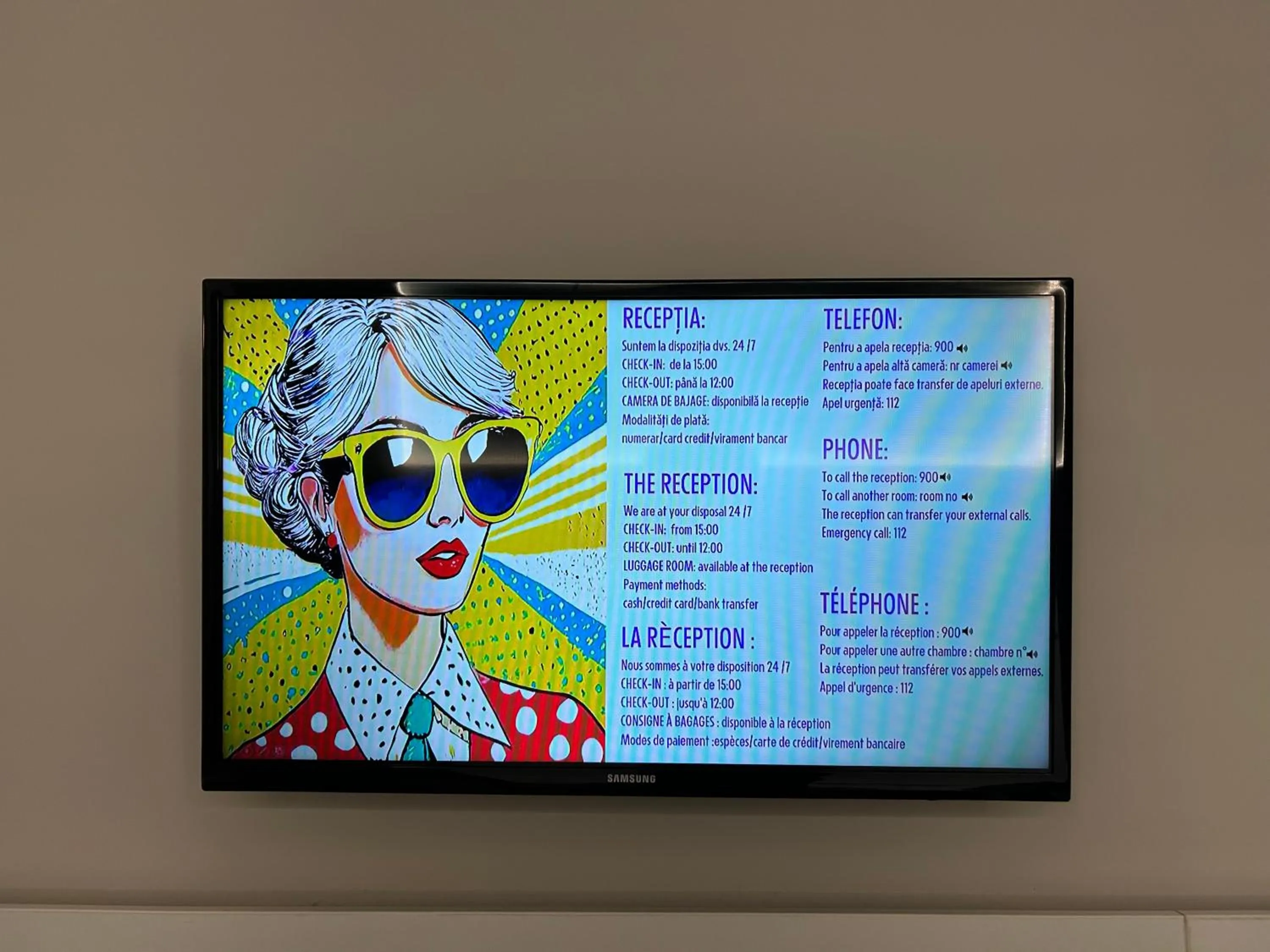 TV and multimedia in ibis Styles Dunarea Galati