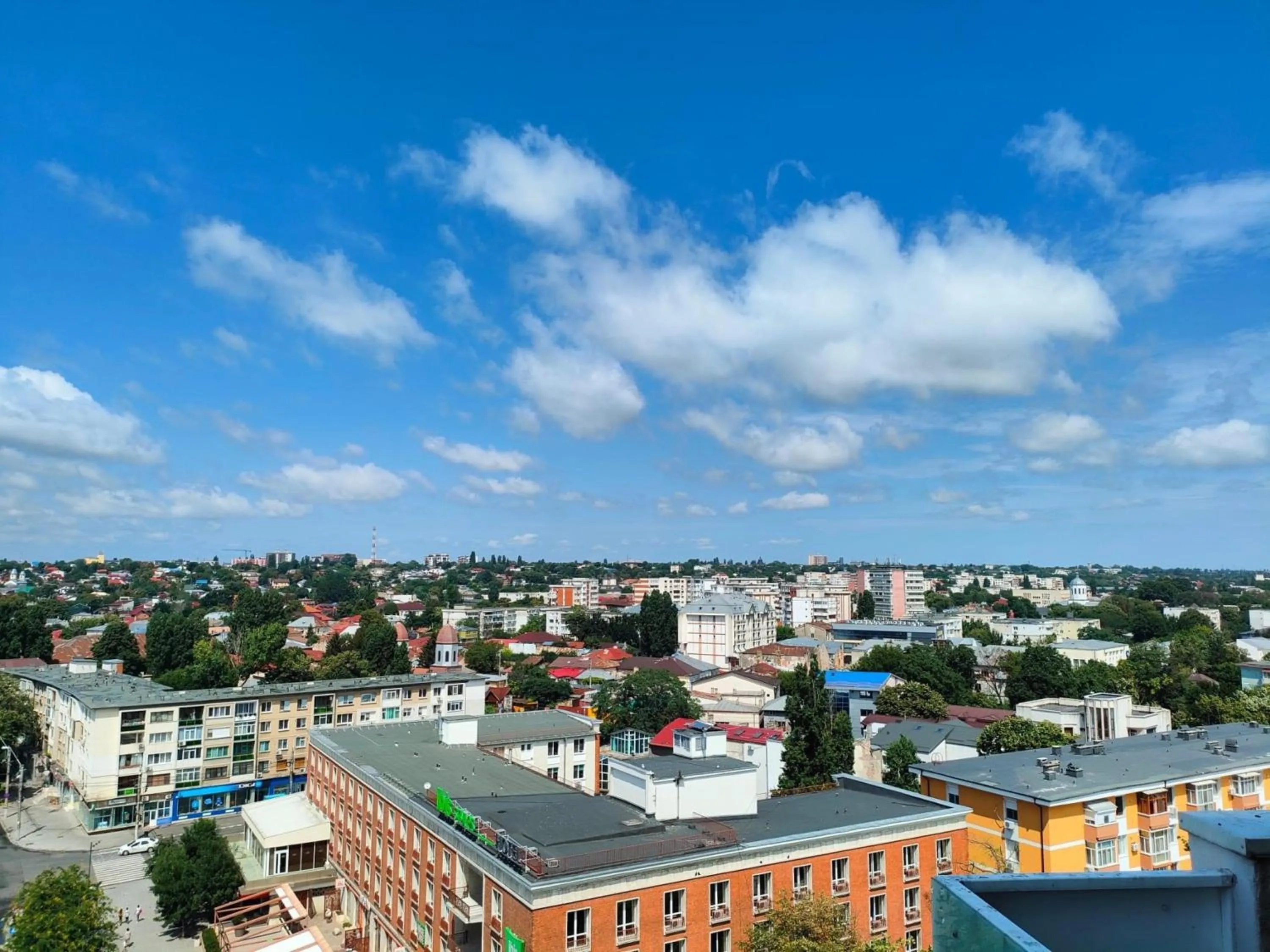 City view in ibis Styles Dunarea Galati