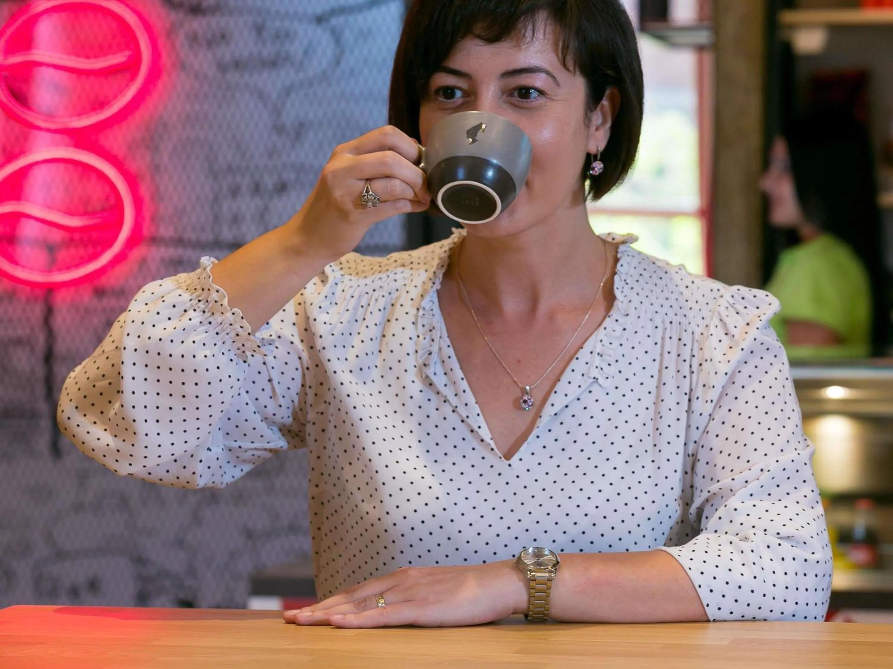 Lounge or bar in ibis Styles Dunarea Galati