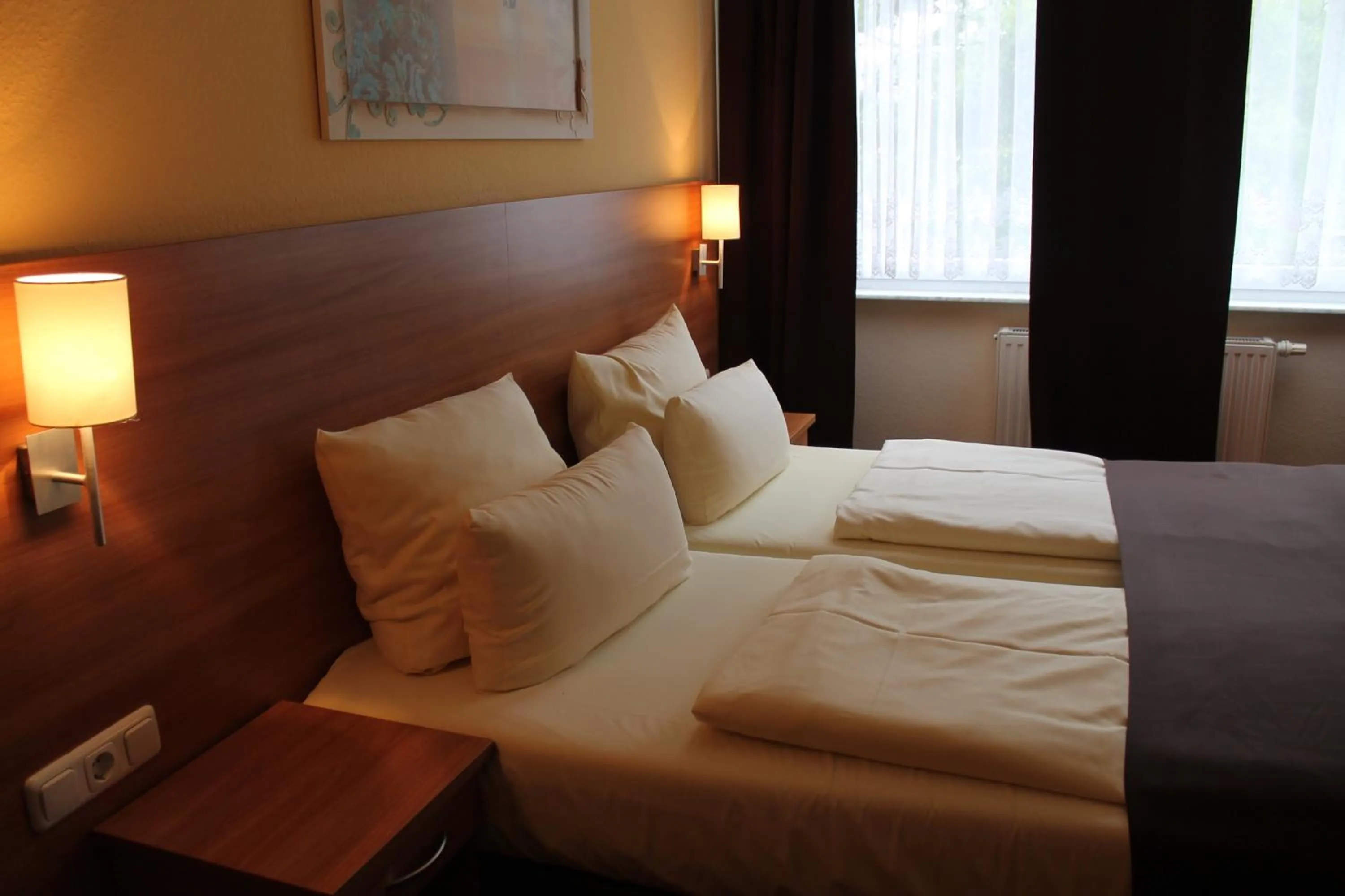 Bed in Hotel Harburger Hof