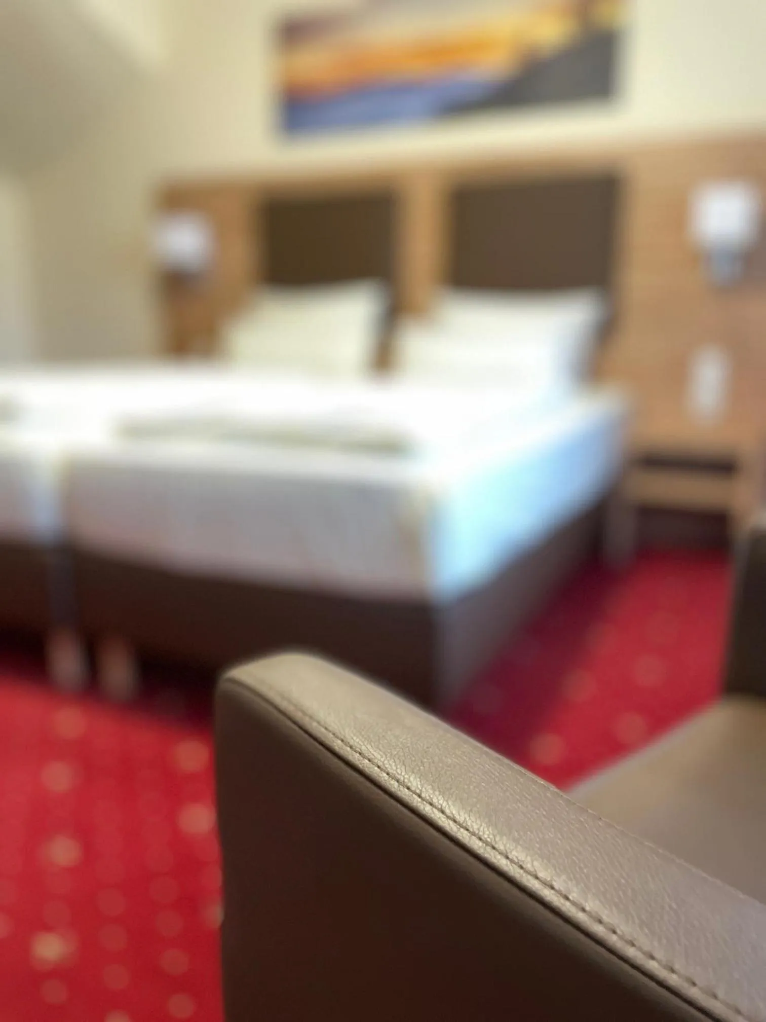 Bed in Hotel Harburger Hof