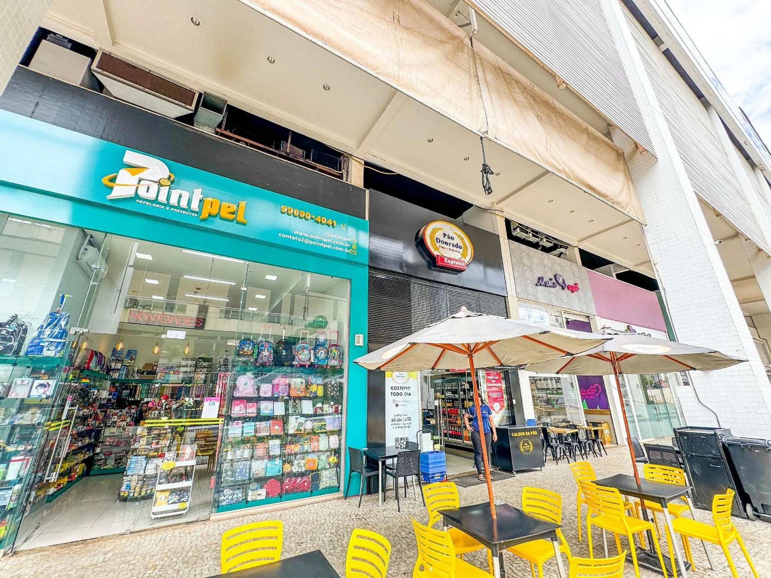 Coffee/tea facilities in Ao lado do Metrô e Shopping (1Qto)
