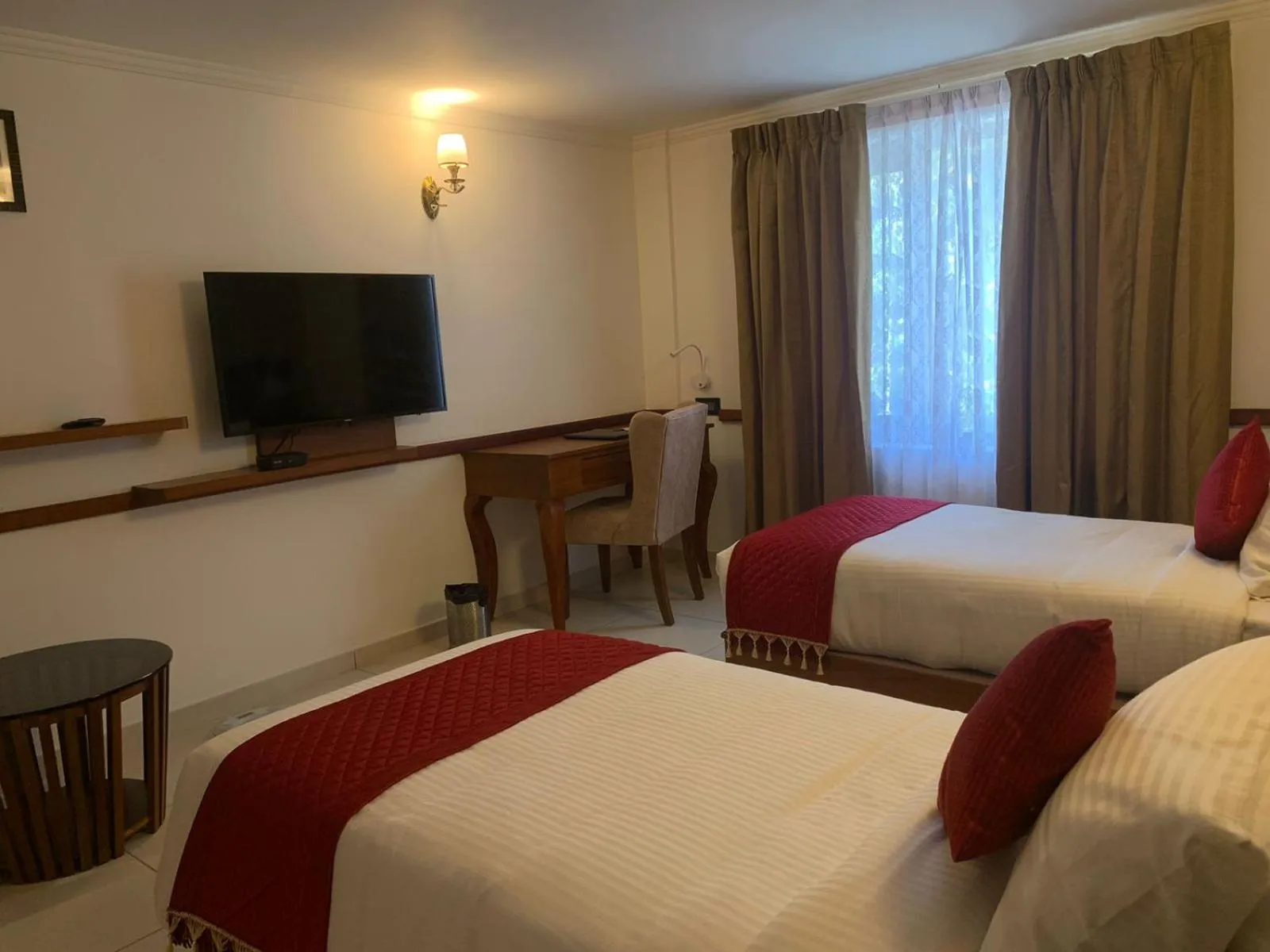 Bed in Lagoona Beach Resort, Kovalam